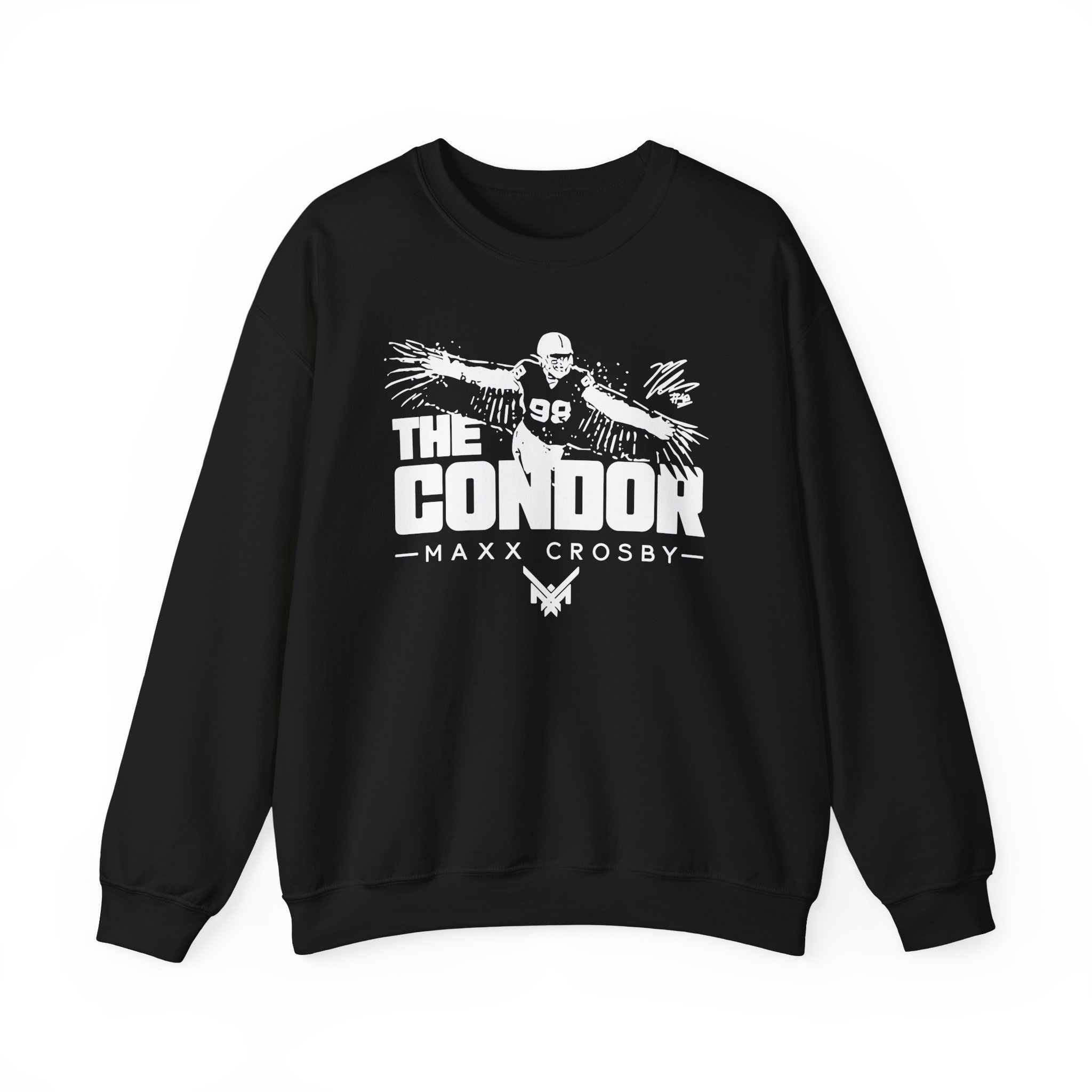 Maxx Crosby the Condor Unisex Heavy Blendâ„¢ Crewneck Sweatshirt