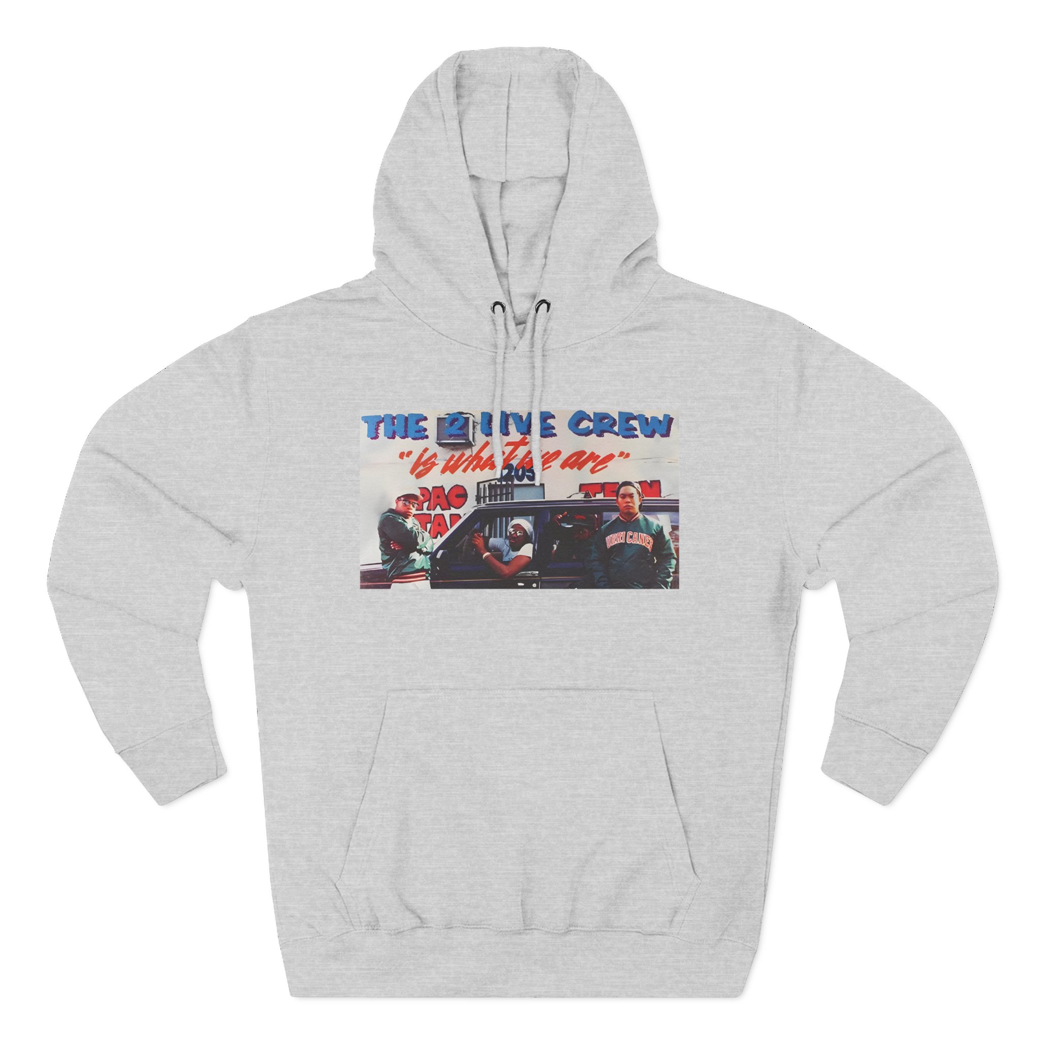 2 Live Crew The Band Three-Panel Fleece Hoodie