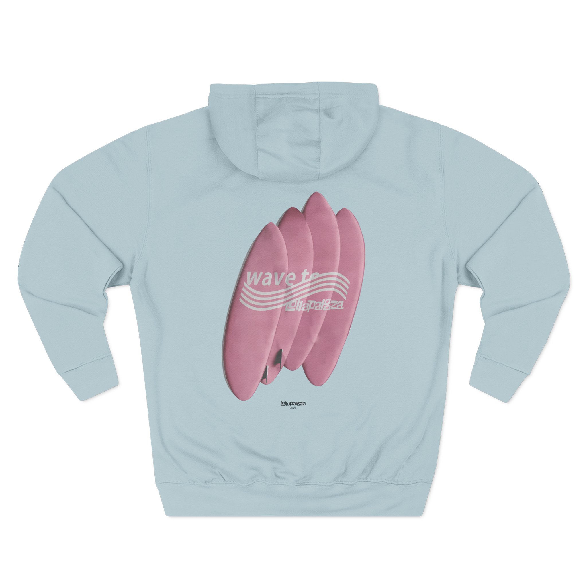 Wave to Earth Lollapolooza Three-Panel Fleece Hoodie