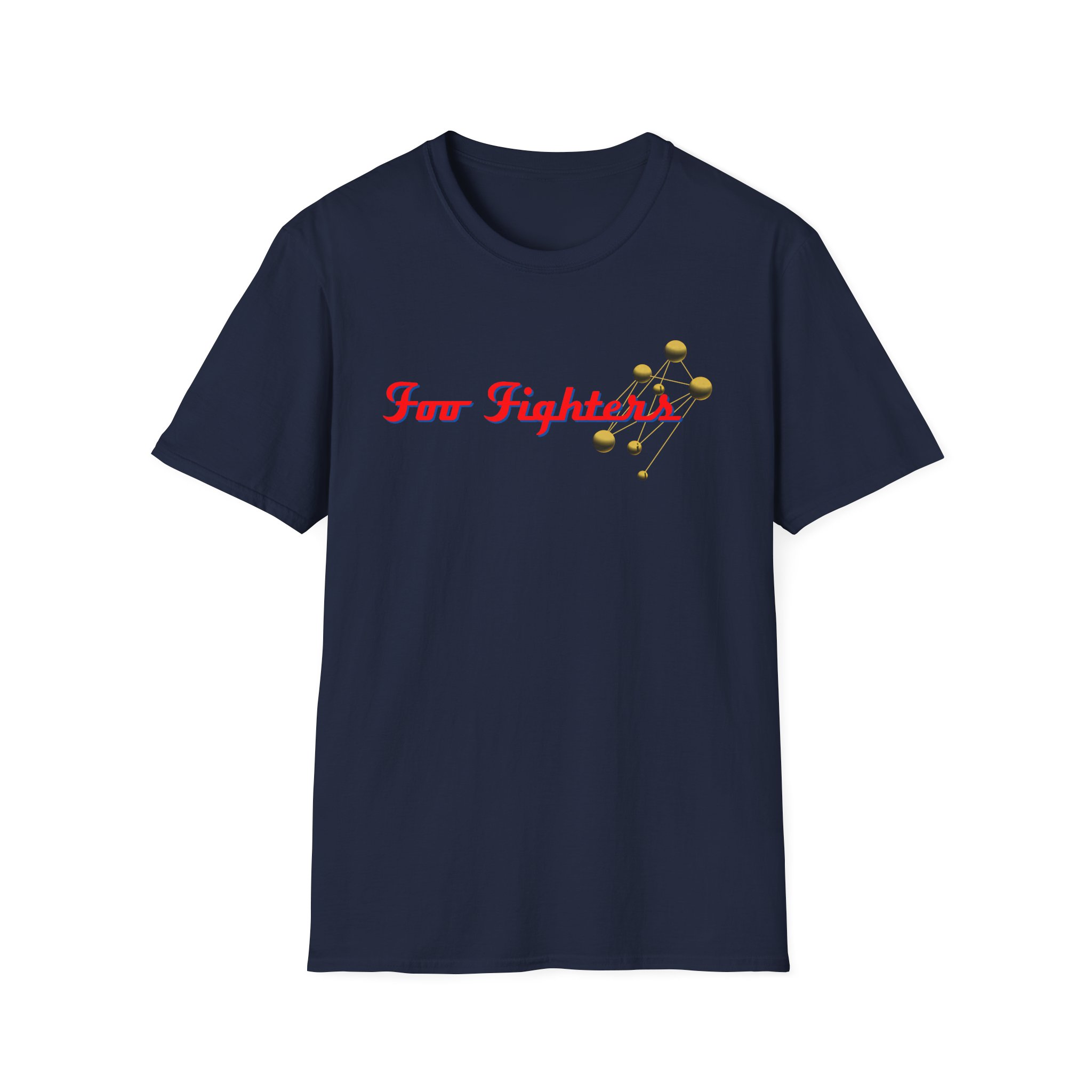 Foo Fighters Molecules Unisex Softstyle T-Shirt
