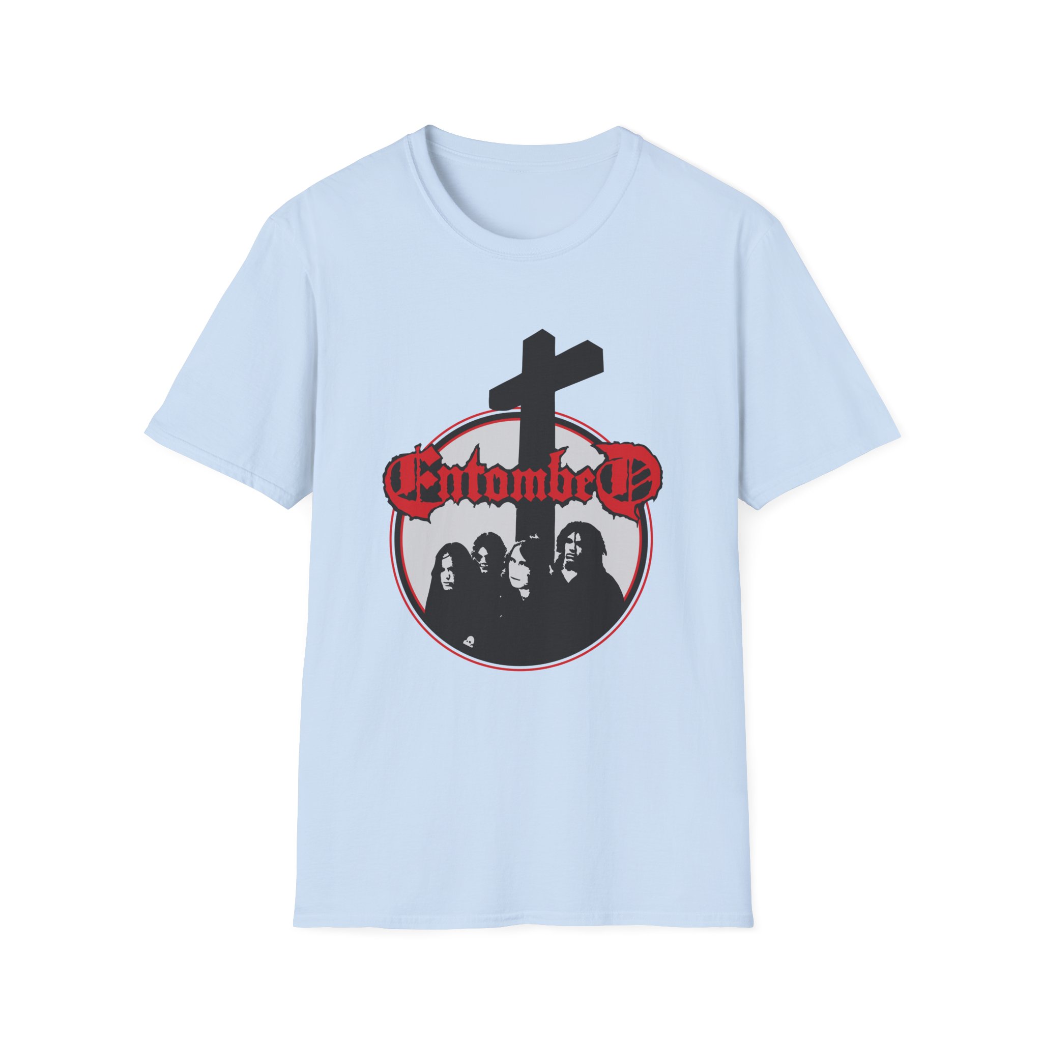 Entombed 3/4 Baseball Left Hand Unisex Softstyle T-Shirt