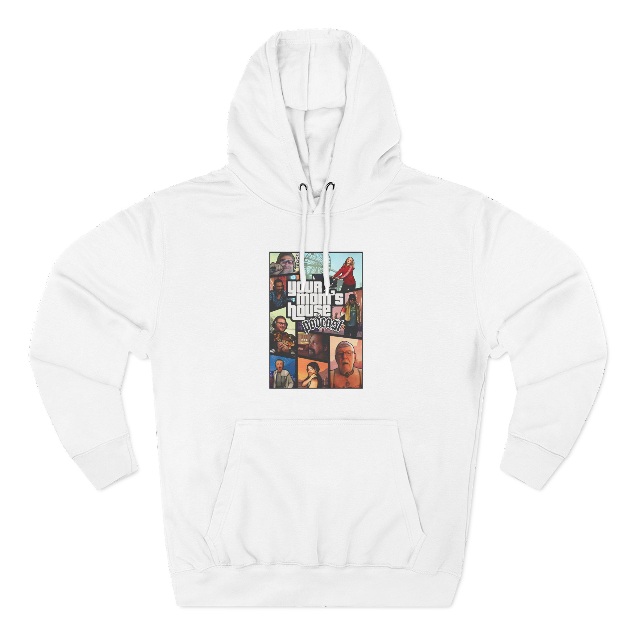 Ymh GTA Three-Panel Fleece Hoodie
