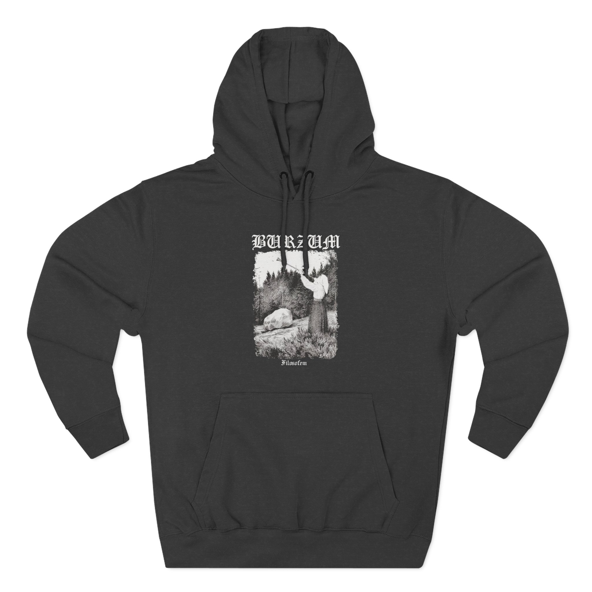 Burzum Filosofem Three-Panel Fleece Hoodie