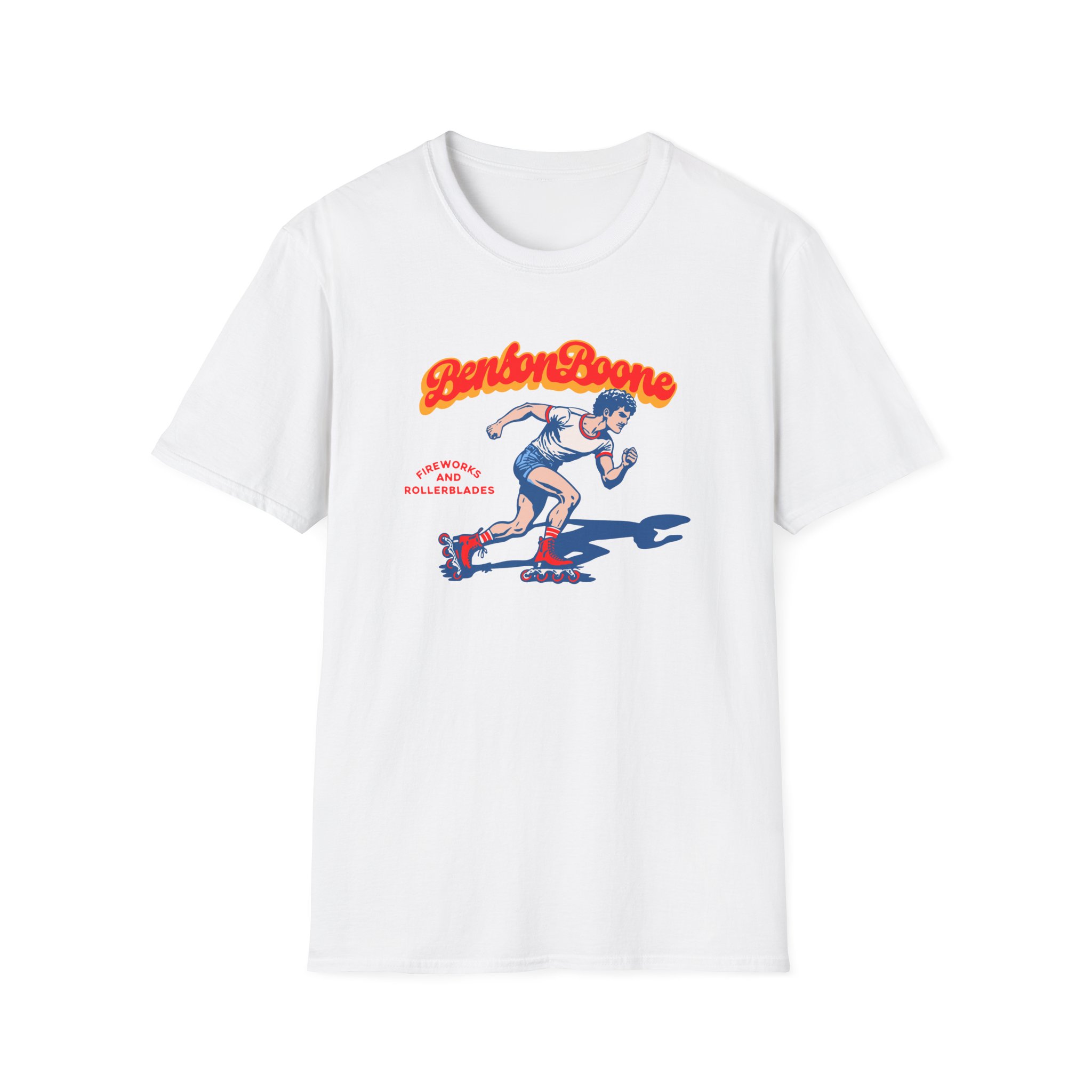Benson Boone Rollerblading Benny Unisex Softstyle T-Shirt
