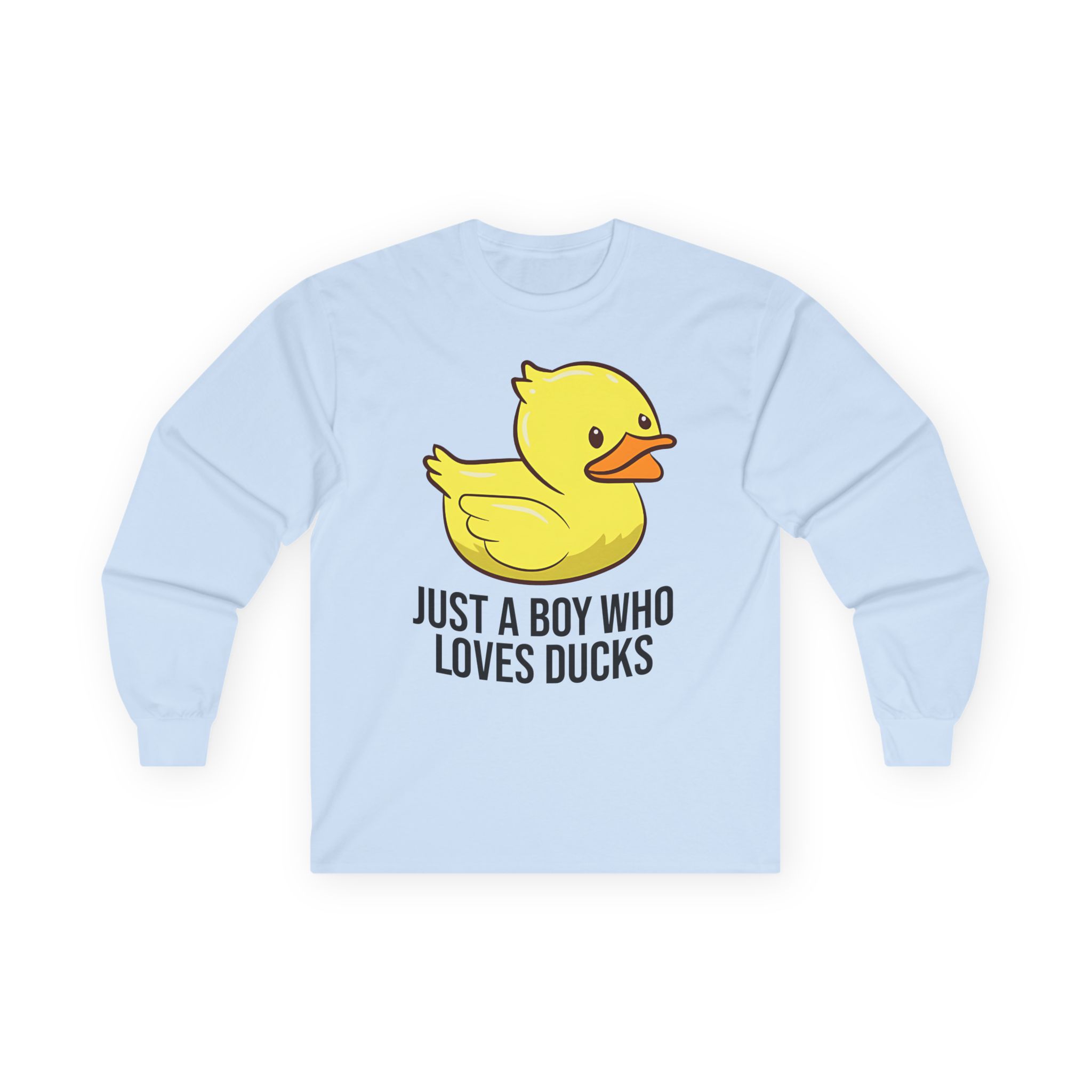 Duckboy Unisex Ultra Cotton Long Sleeve Tee