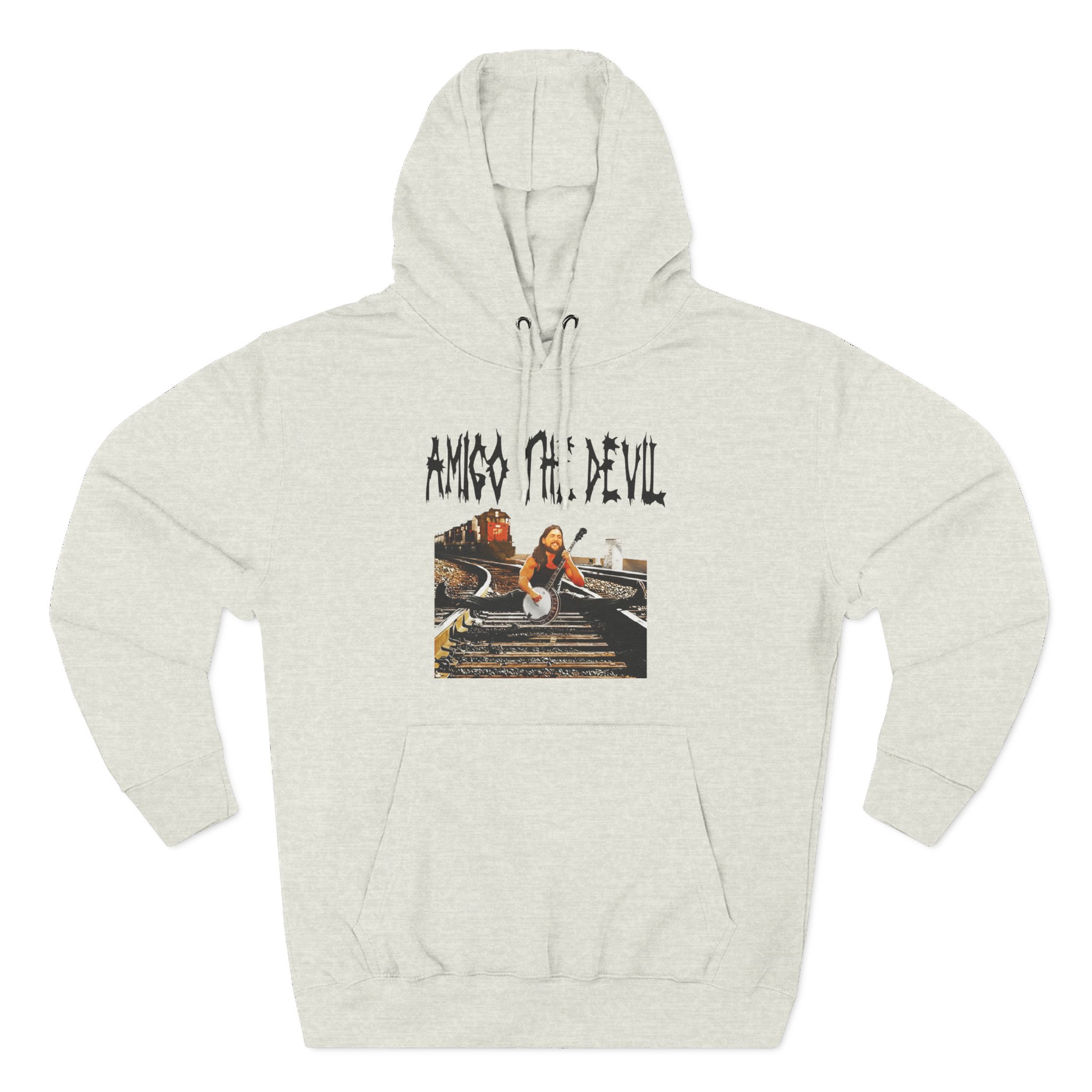 Amigo the Devil Three-Panel Fleece Hoodie