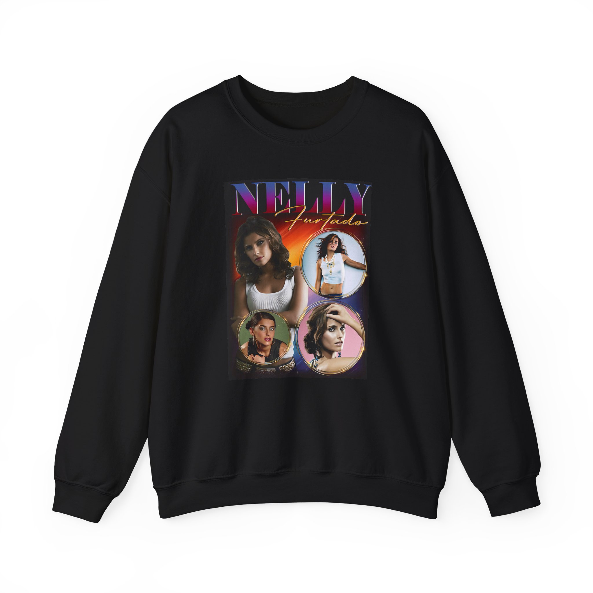 Nelly Furtado Unisex Heavy Blend Crewneck Sweatshirt