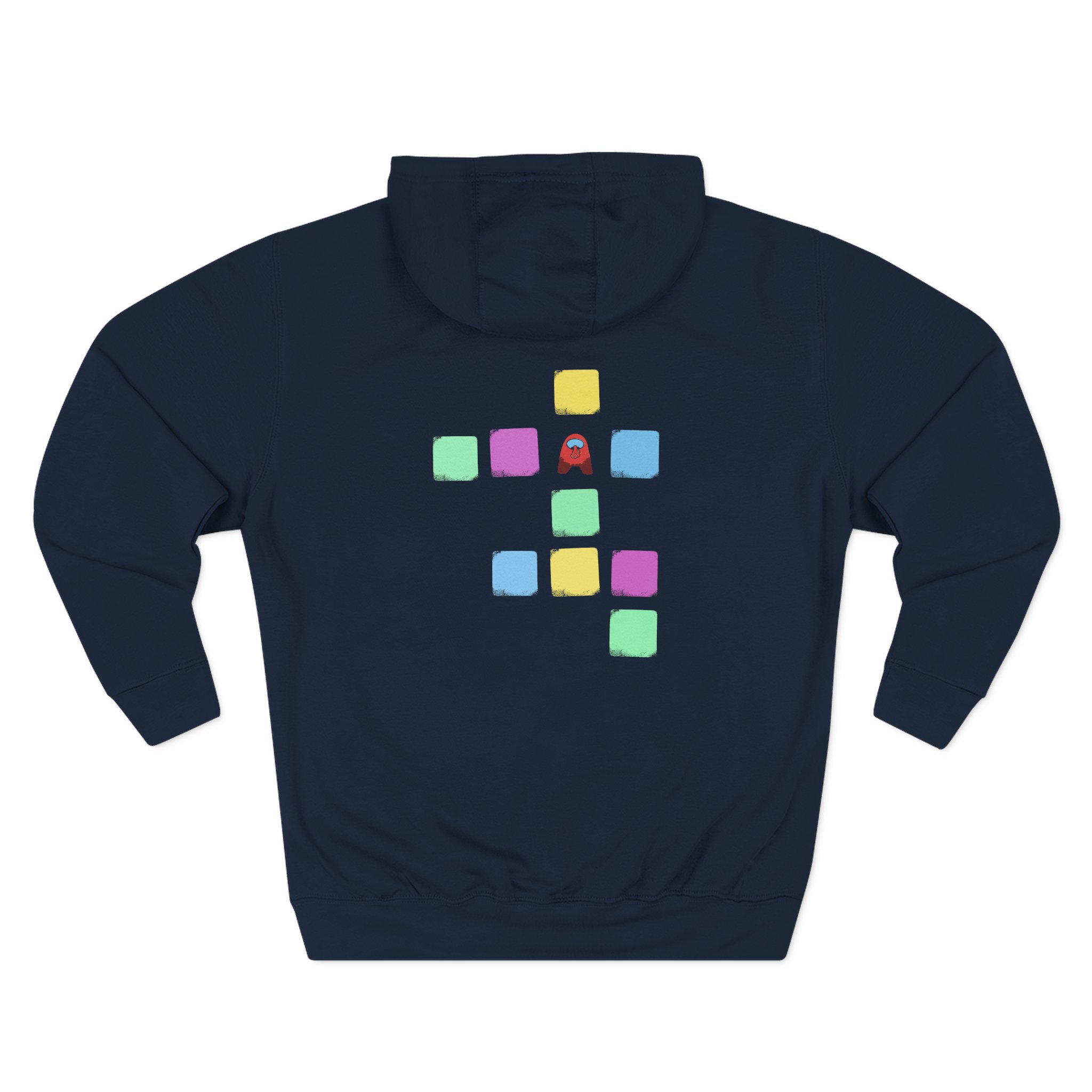 Among Us Cosmicube Three-Panel Fleece Hoodie