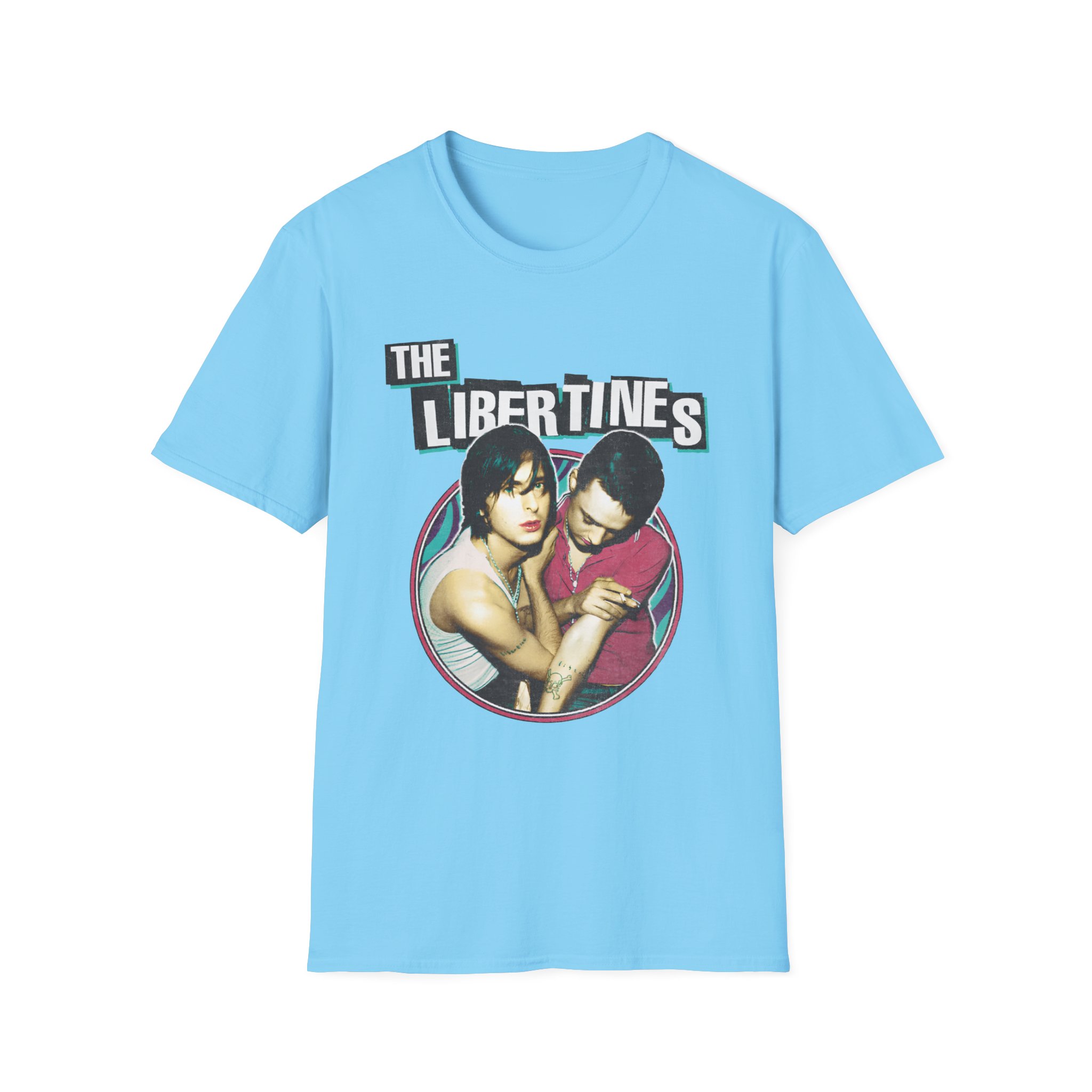 The Libertines Circle Unisex Softstyle T-Shirt