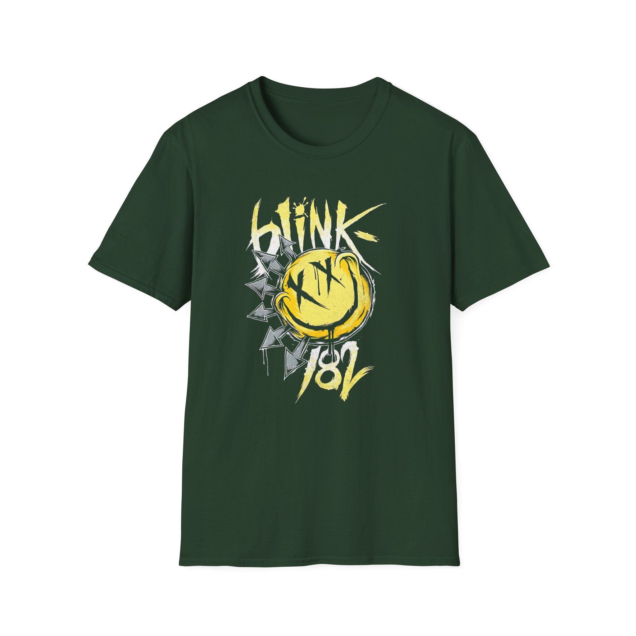Blink 182 Big Smile Arrows Unisex Softstyle T-Shirt