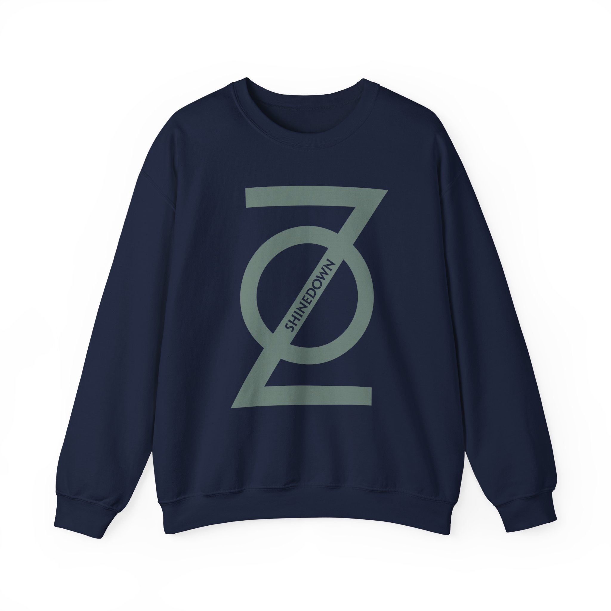 Shinedown Secondary Z Logo Unisex Heavy Blendâ„¢ Crewneck Sweatshirt