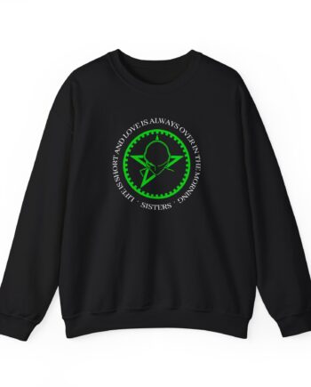 The Sisters of Mercy Life Is Short Unisex Heavy Blend™ Crewneck Sweatshirt