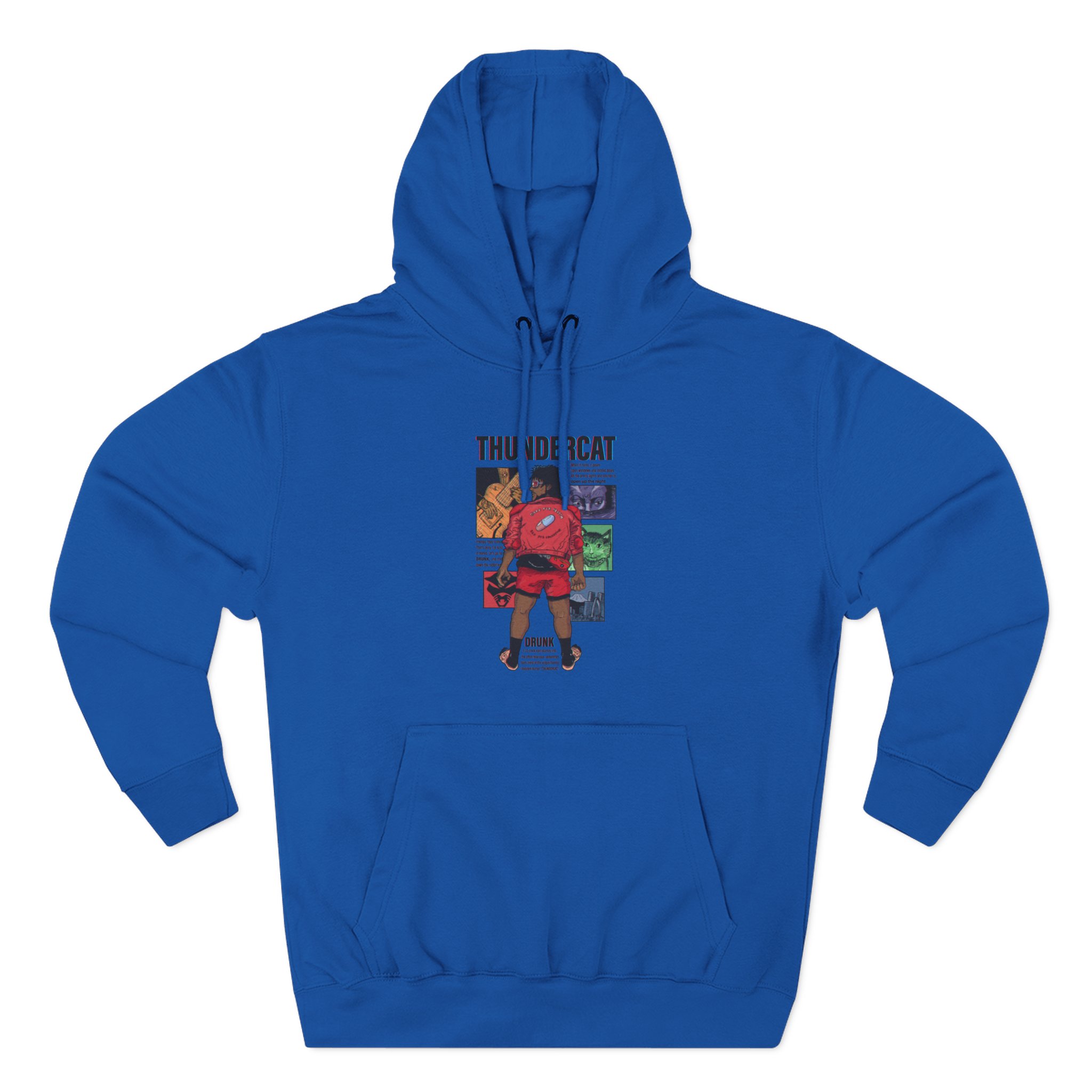 Thundercat Manga Three-Panel Fleece Hoodie
