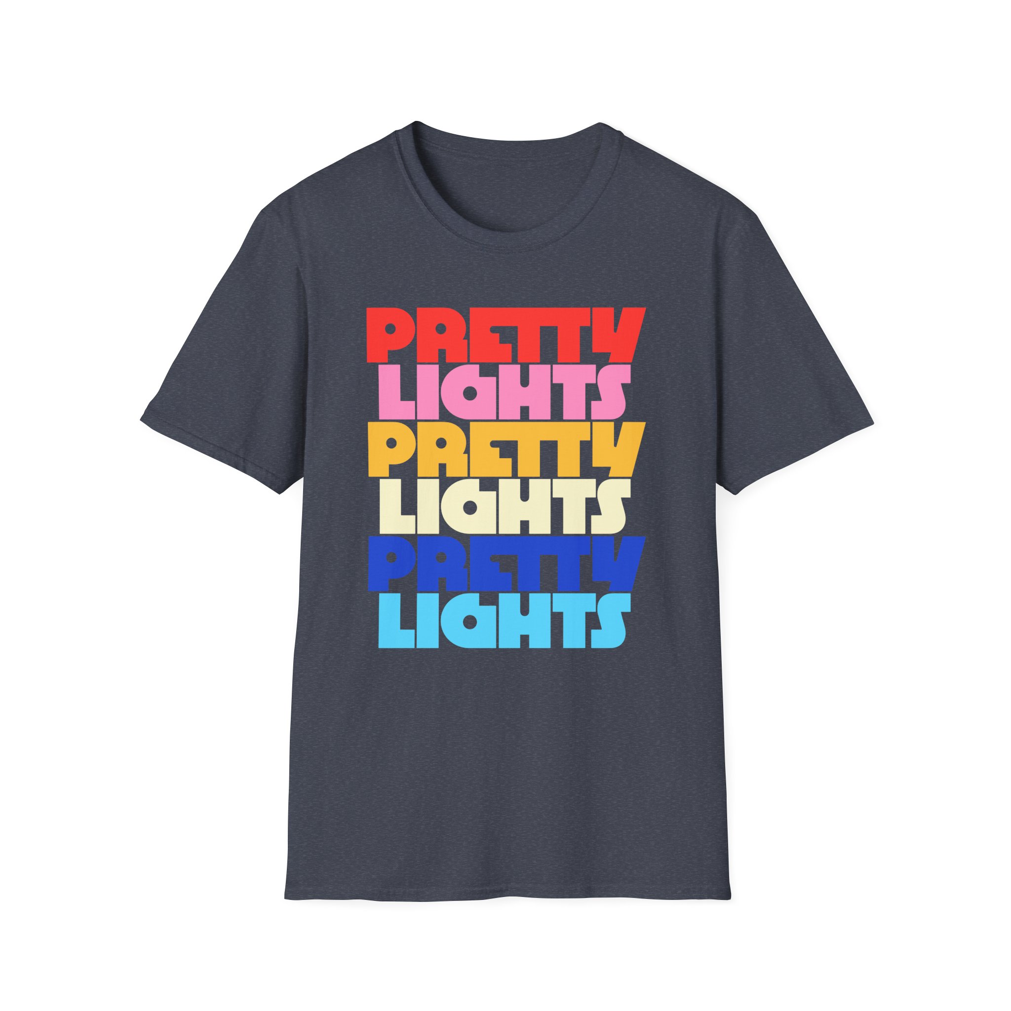 Pretty Lights Rainbow Unisex Softstyle T-Shirt