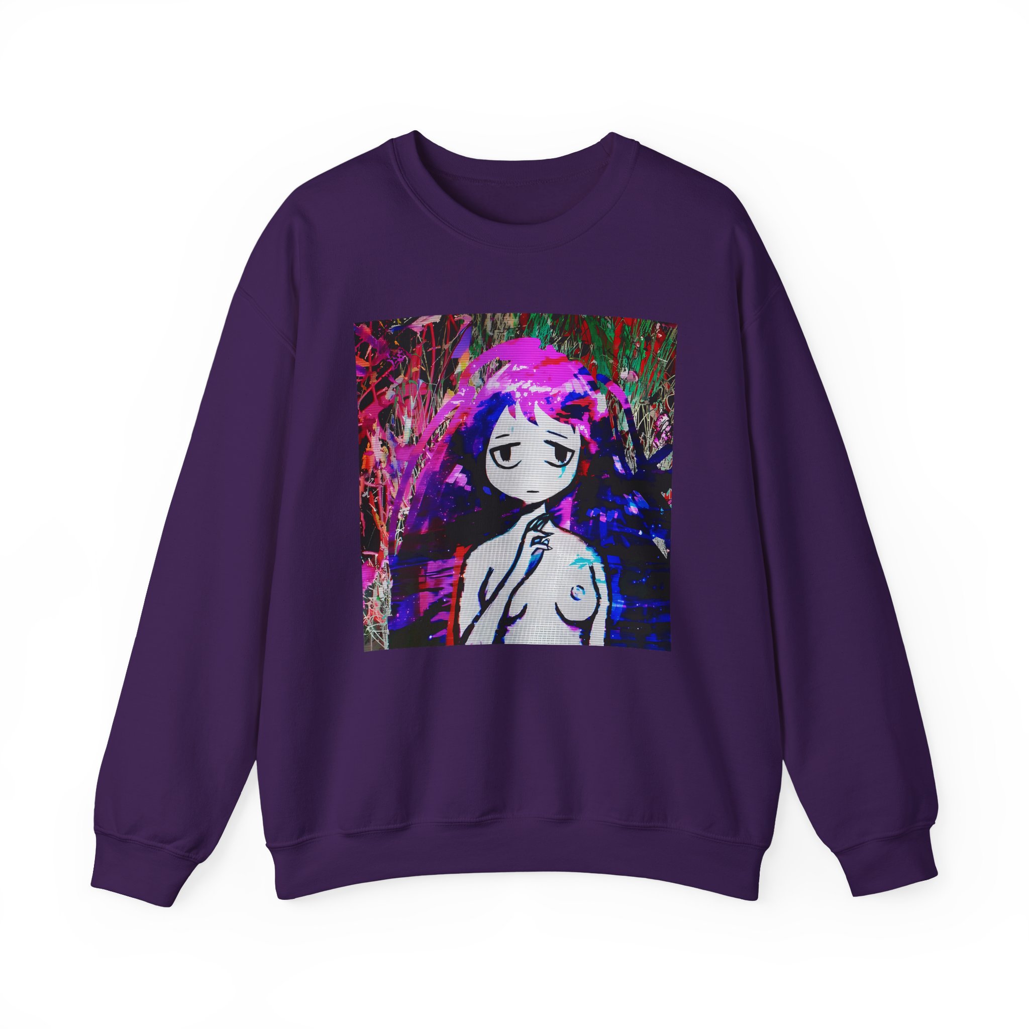 Sewerslvt Draining Love Story 1 Album Cover Unisex Heavy Blendâ„¢ Crewneck Sweatshirt