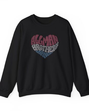 The Allman Brothers Heart Unisex Heavy Blend™ Crewneck Sweatshirt