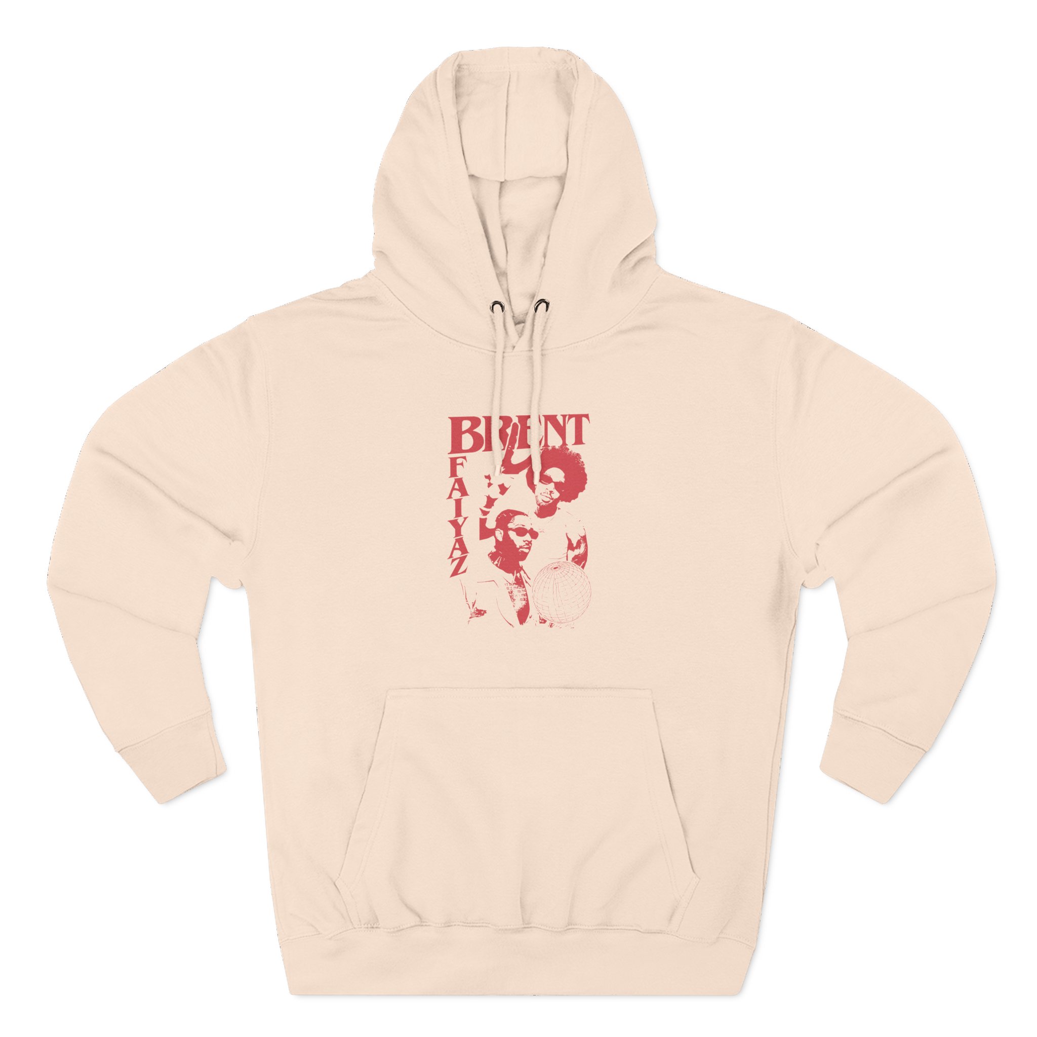Faiyaz Brent Silhouette Three-Panel Fleece Hoodie