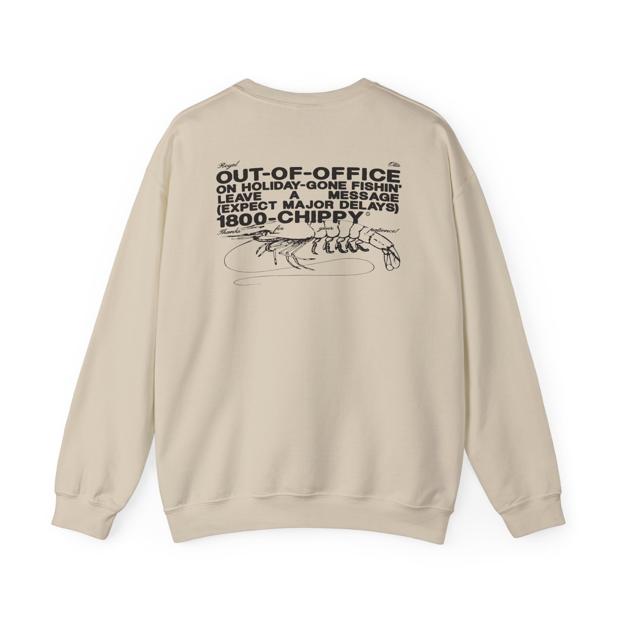 Royel Otis Out of Office Chippy Unisex Heavy Blendâ„¢ Crewneck Sweatshirt