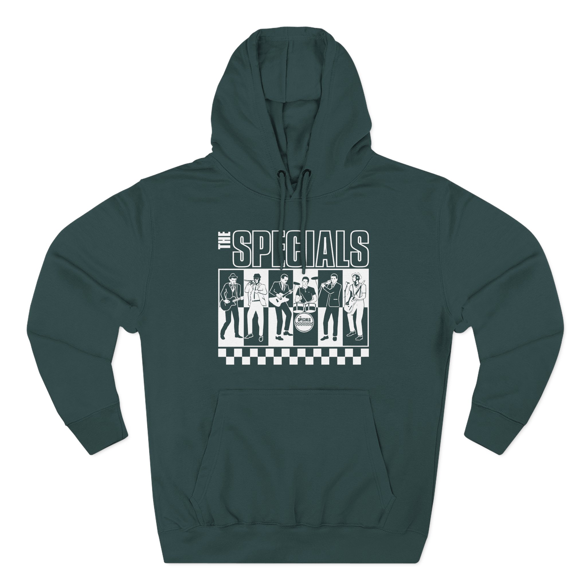 The Specials Bw Three-Panel Fleece Hoodie