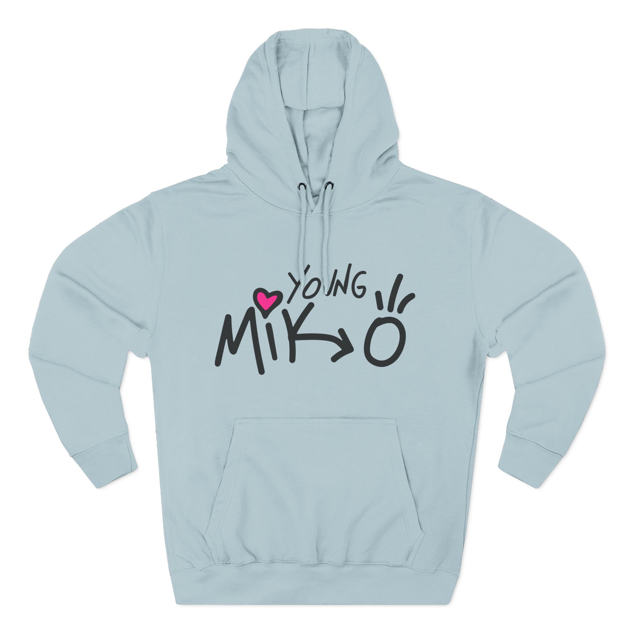 Young Miko Three-Panel Fleece Hoodie