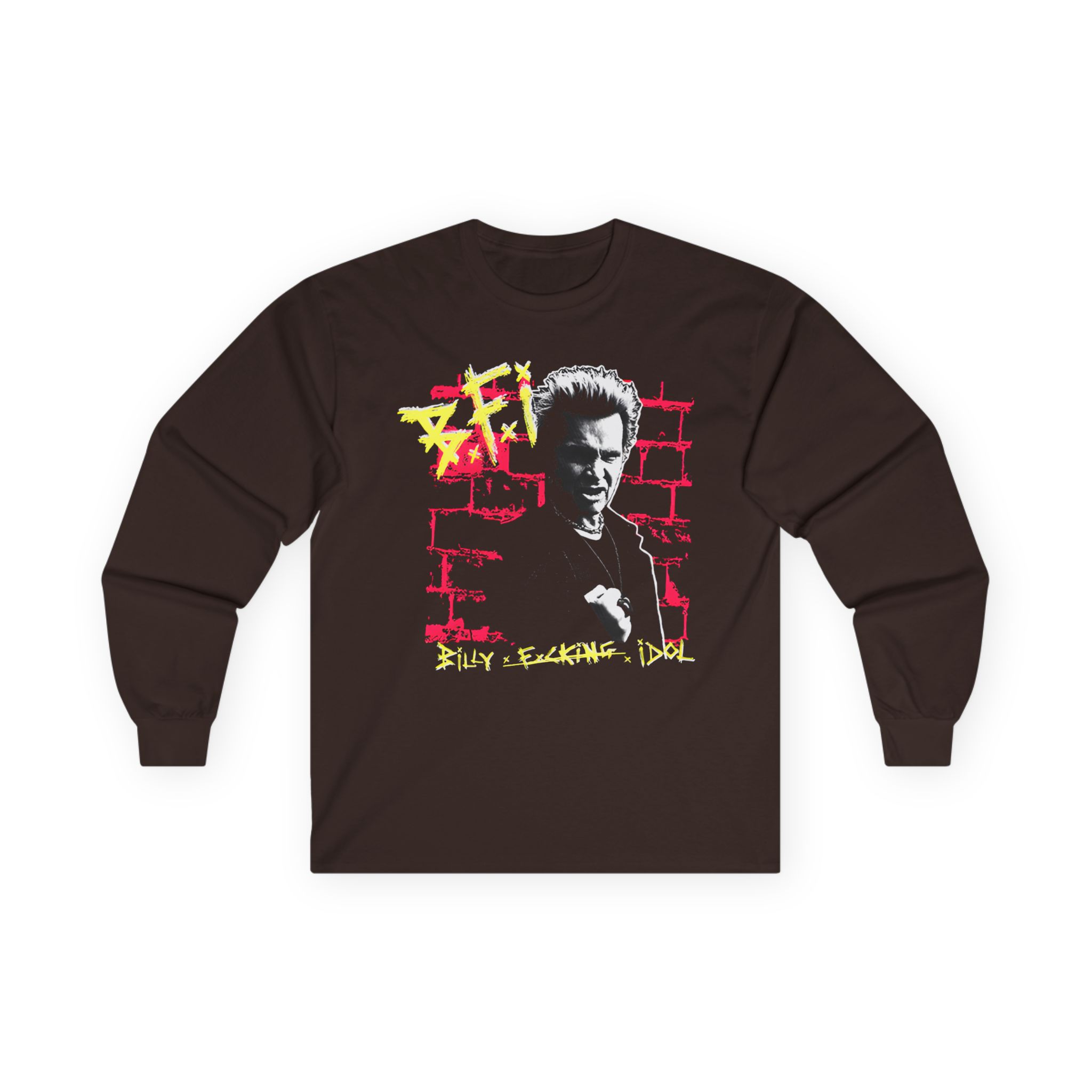 Billy Idol BFI Brick Unisex Ultra Cotton Long Sleeve Tee