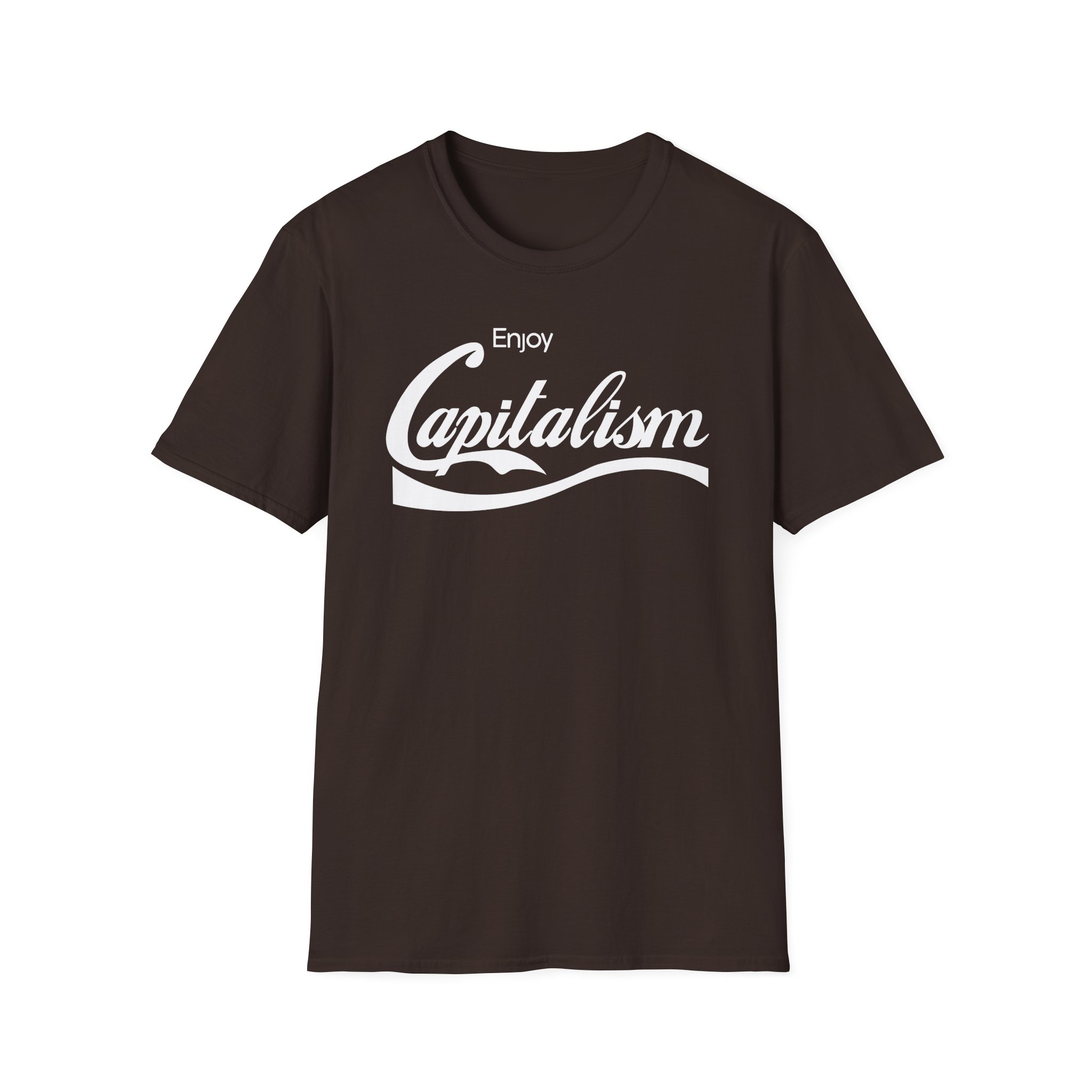 Valuetainment Enjoy Capitalism Unisex Softstyle T-Shirt