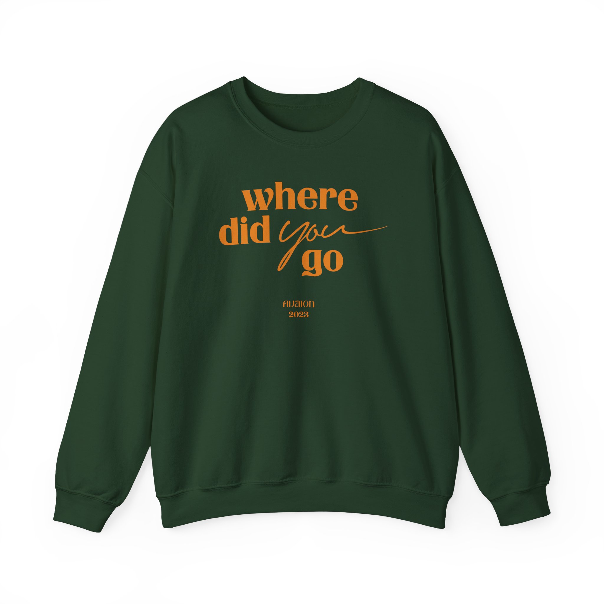 Avaion Where Did You Go Unisex Heavy Blendâ„¢ Crewneck Sweatshirt
