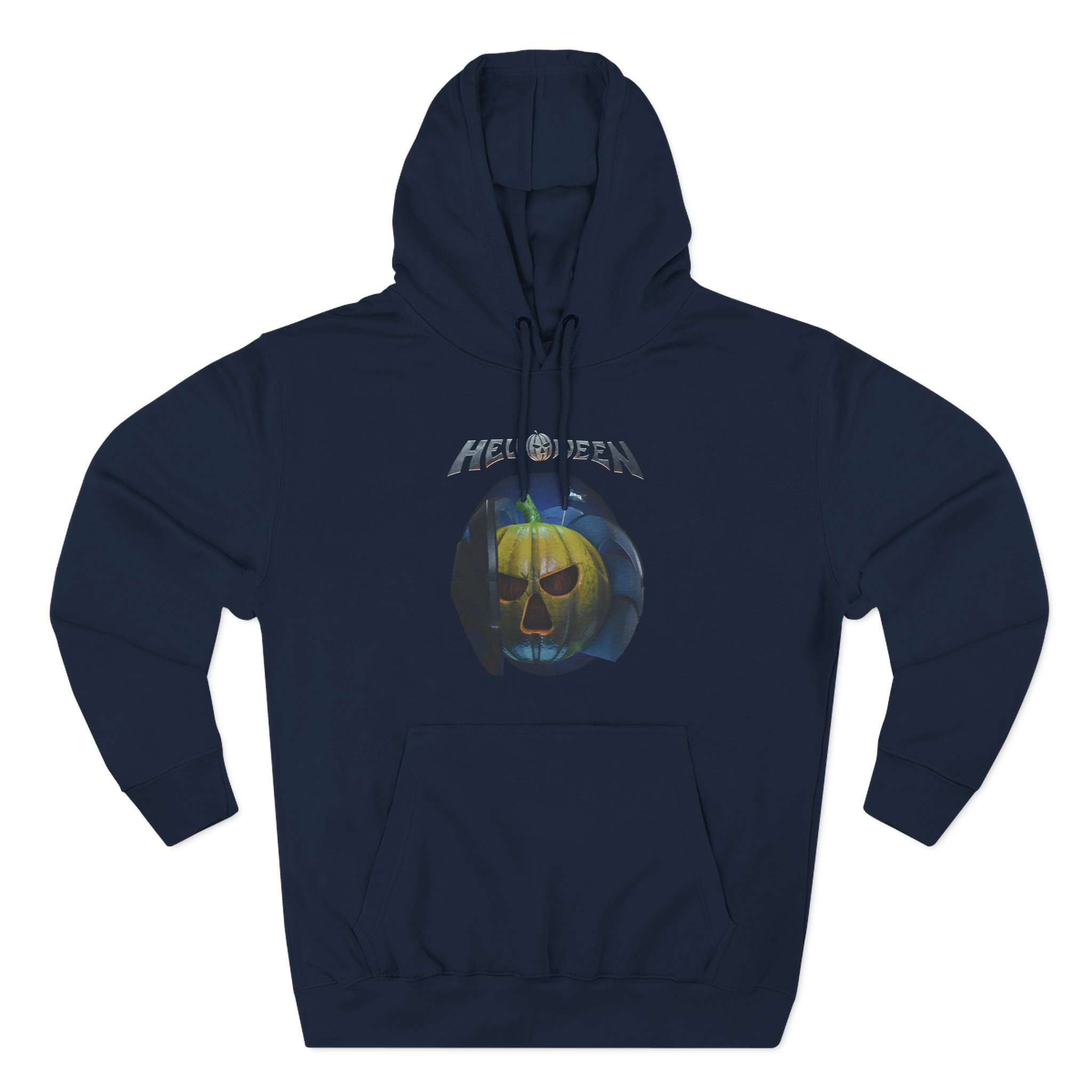 Helloween United Forces Pumpkin Three-Panel Fleece Hoodie
