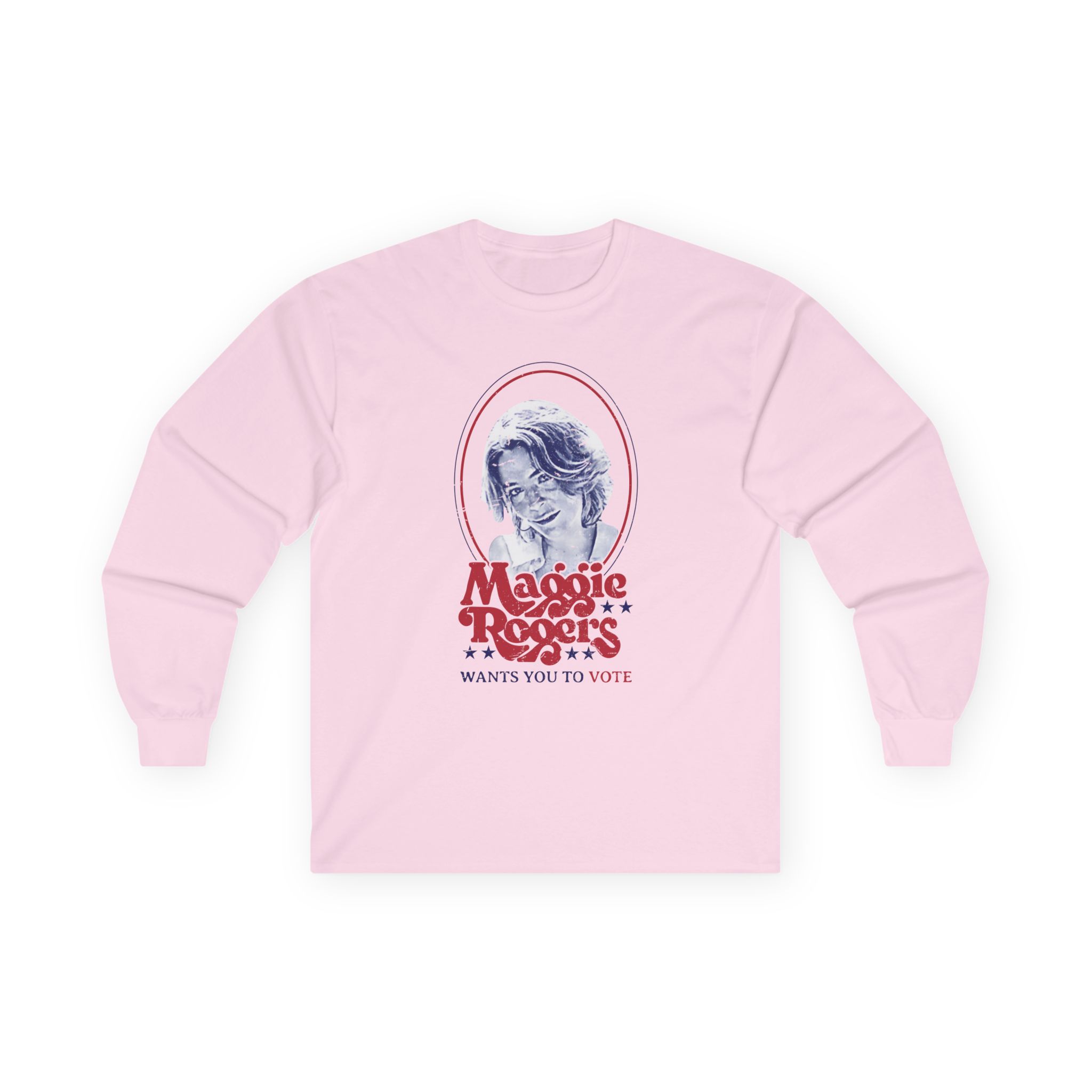 Maggie Rogers Wants You To Vote Unisex Ultra Cotton Long Sleeve Tee