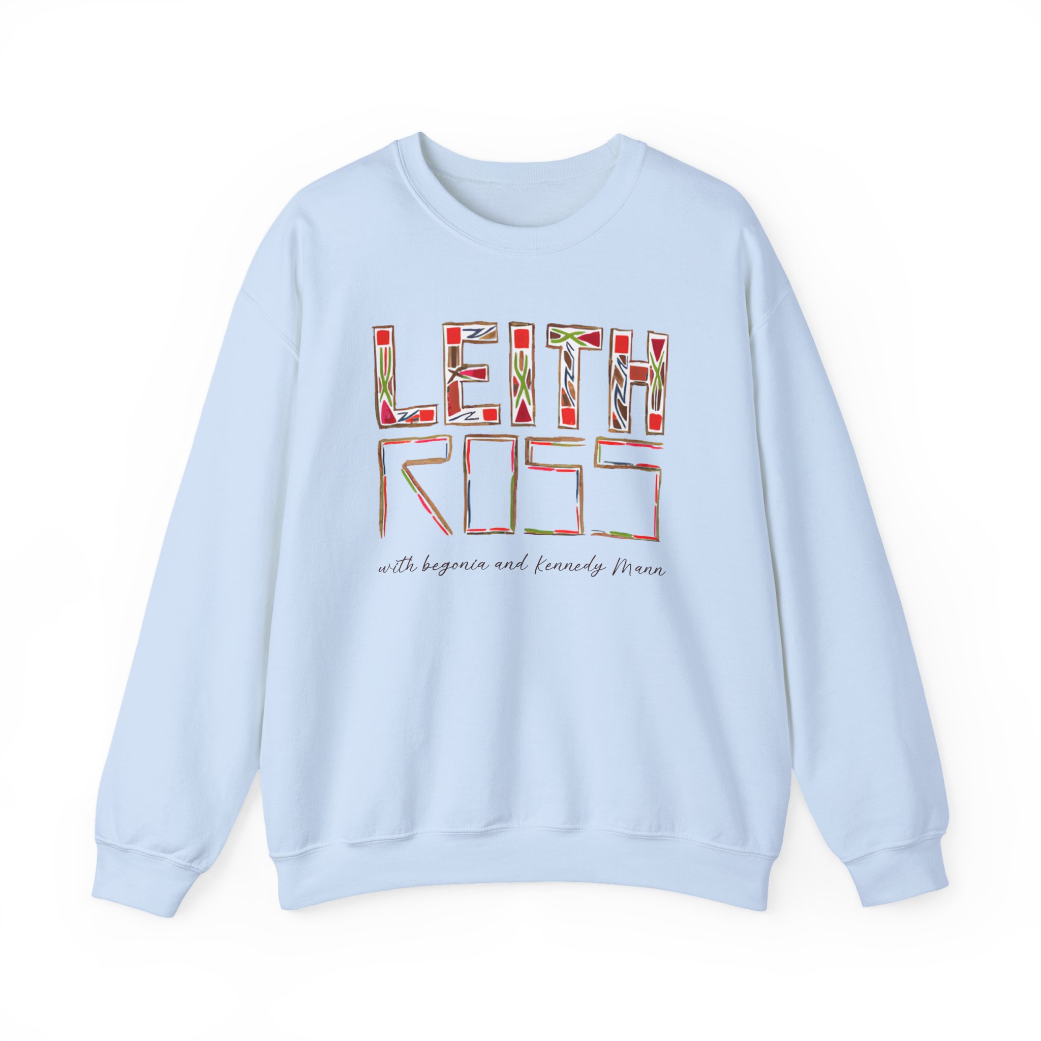 Leith Ross UK Tour Unisex Heavy Blendâ„¢ Crewneck Sweatshirt
