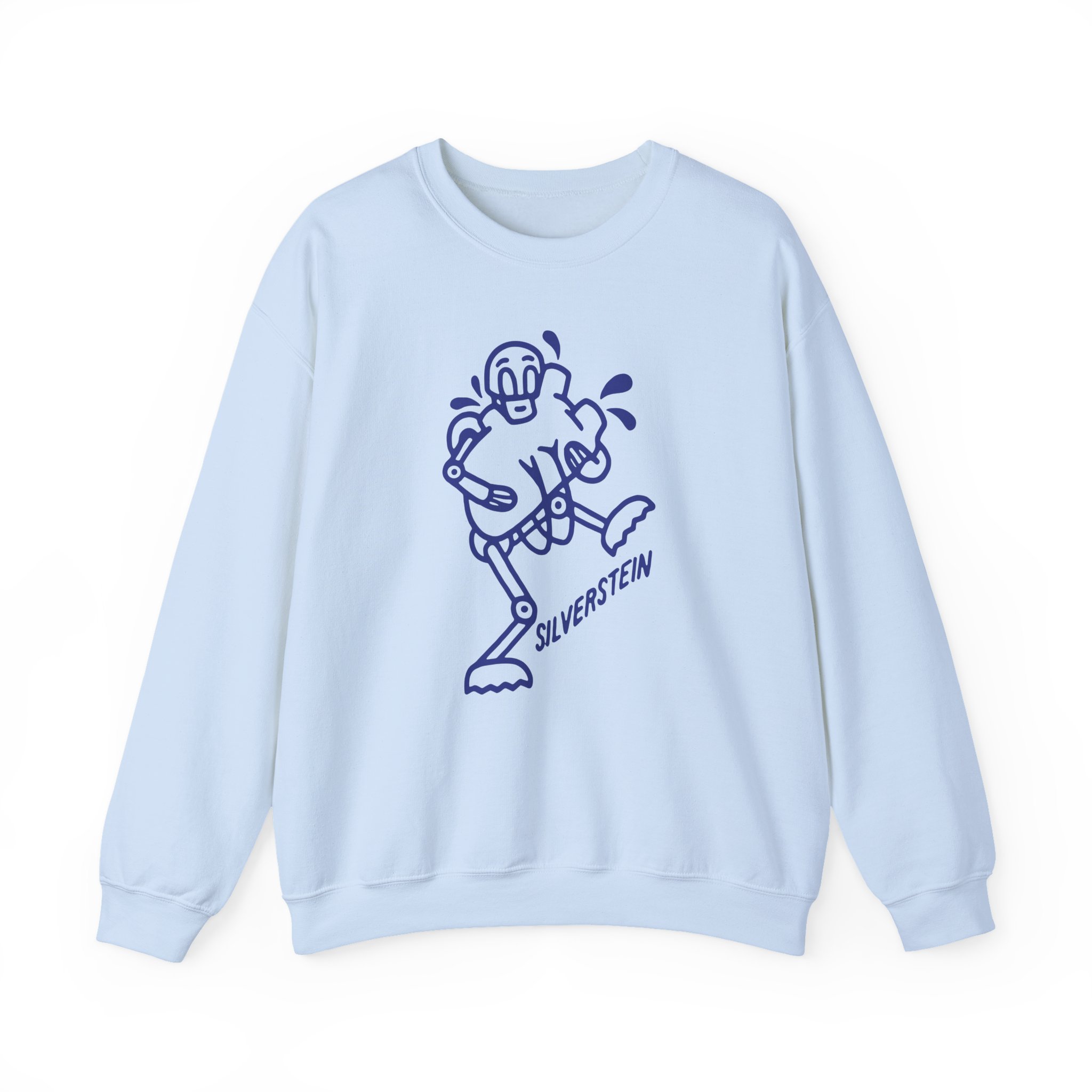 Silverstein Robot Unisex Heavy Blendâ„¢ Crewneck Sweatshirt