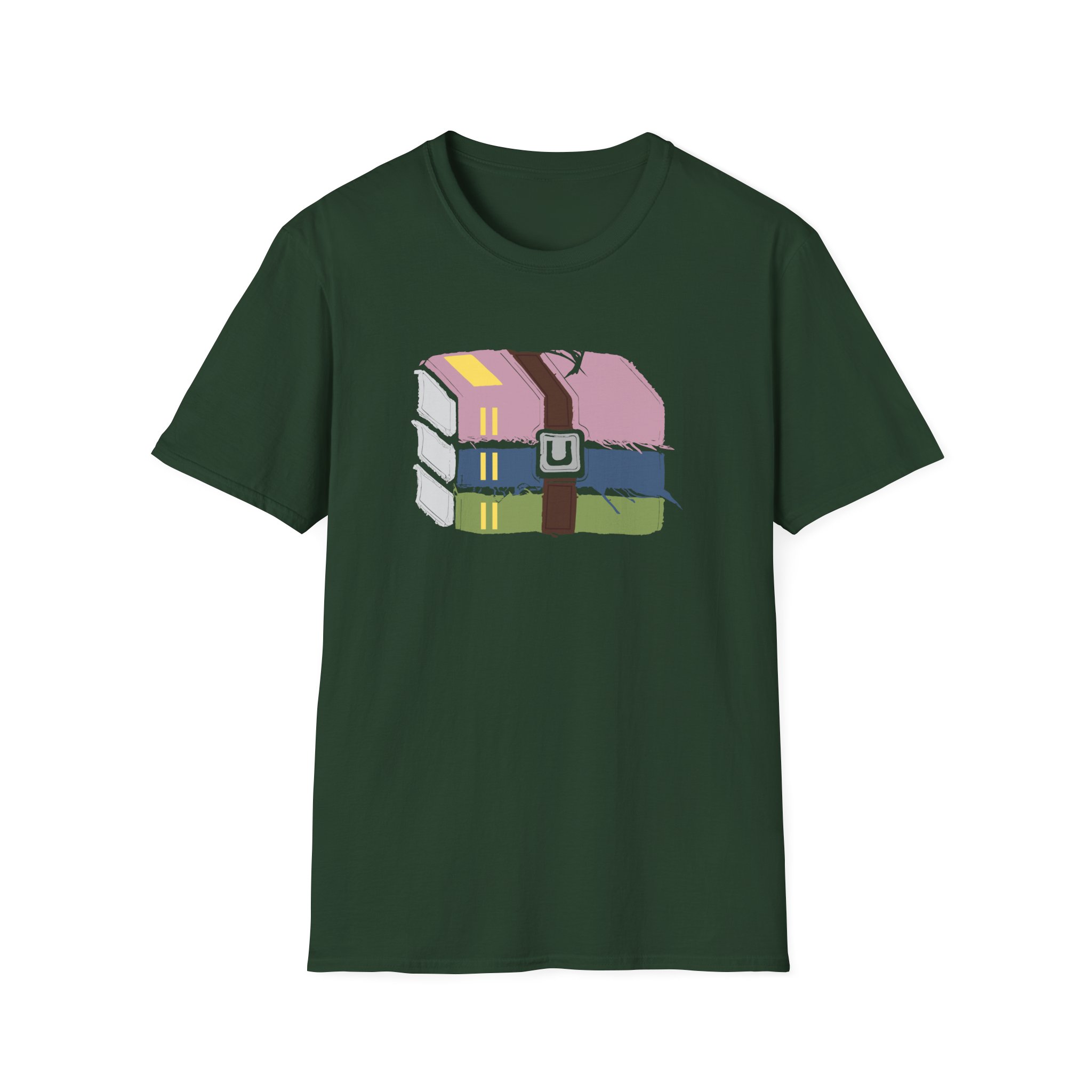 Winrar Frayed Logo Unisex Softstyle T-Shirt
