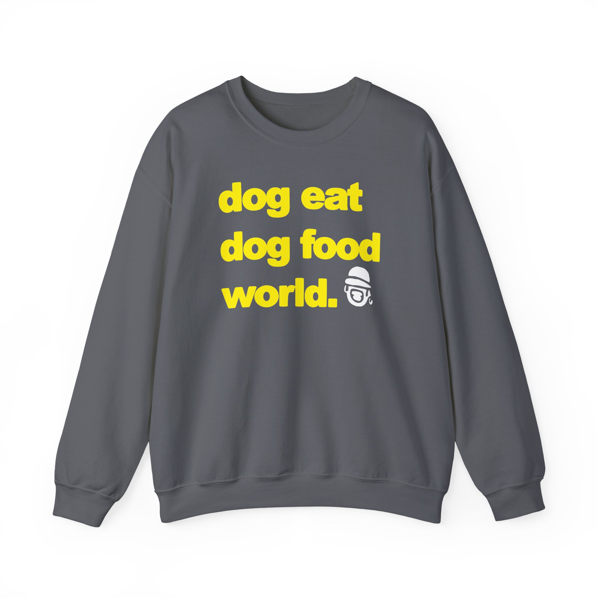 Dog Eat Dog Food World Unisex Heavy Blendâ„¢ Crewneck Sweatshirt