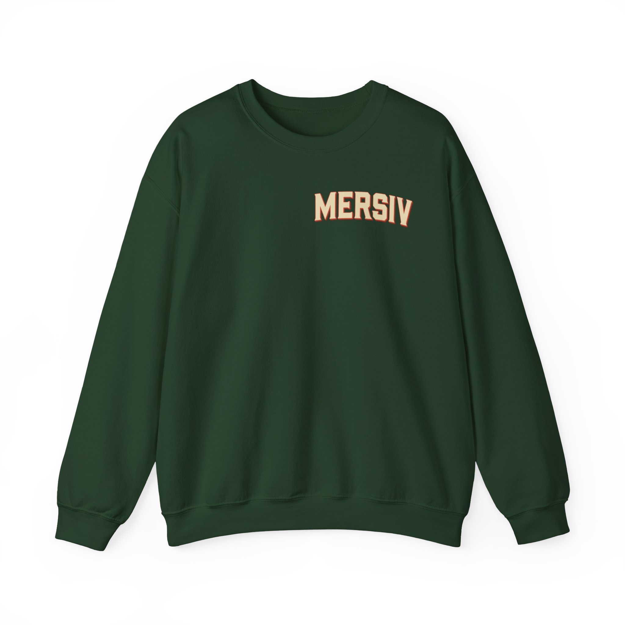 Mersiv Tan Chicago Unisex Heavy Blendâ„¢ Crewneck Sweatshirt