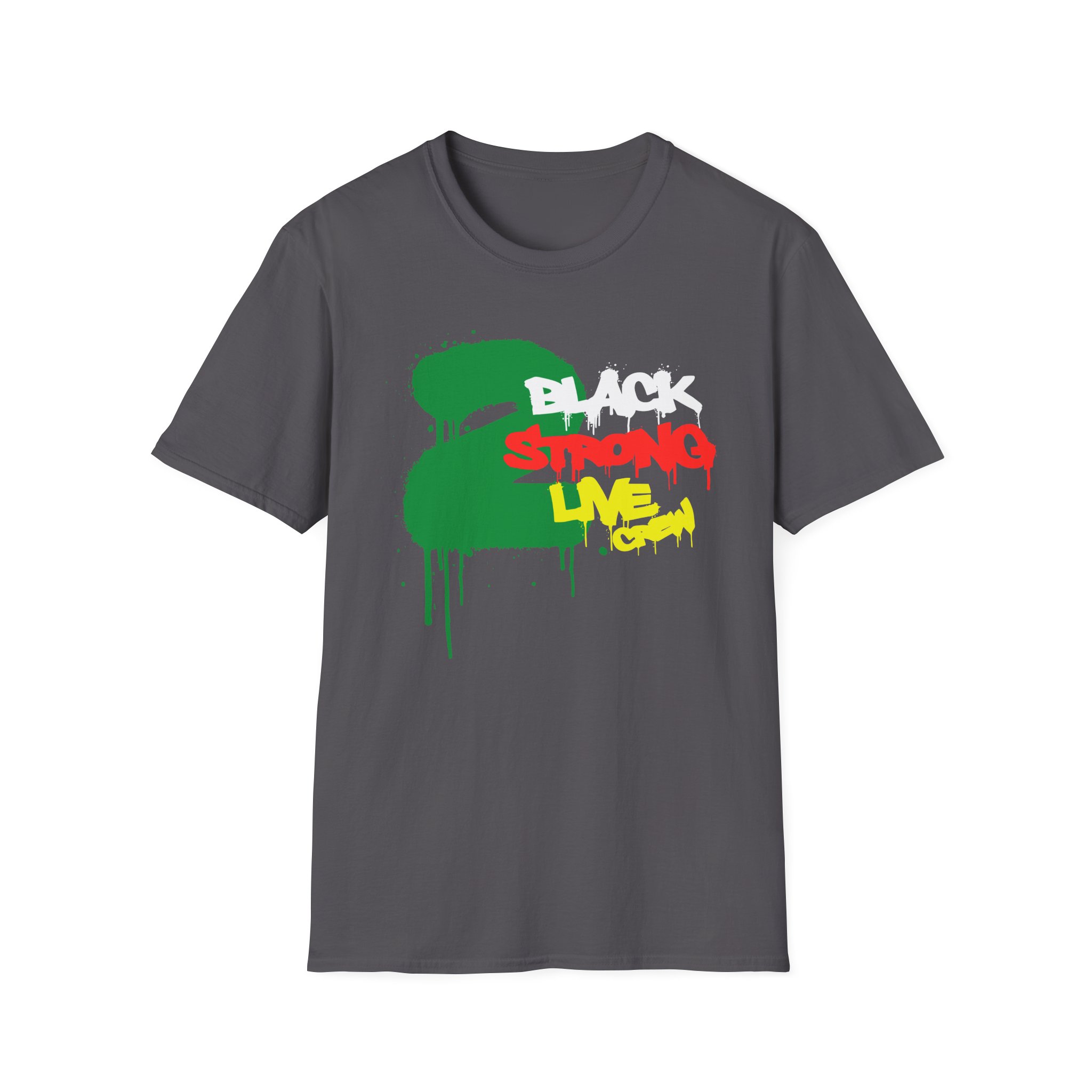 2 Live Crew Black Strong Unisex Softstyle T-Shirt