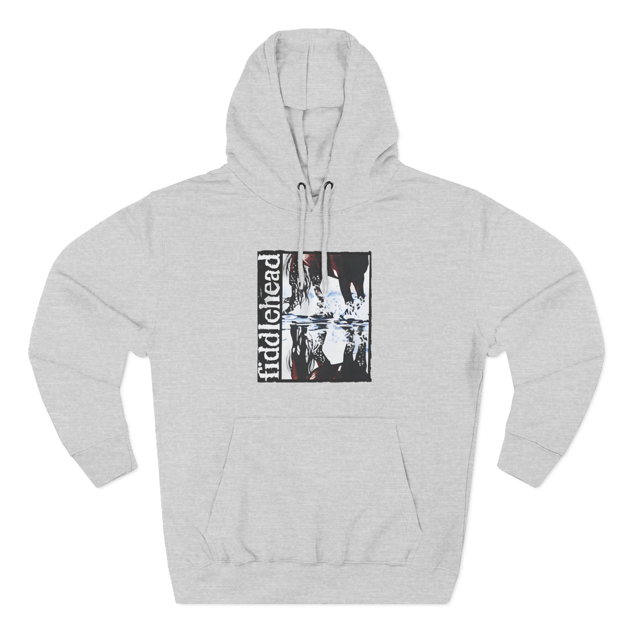 Fiddlehead Horse Three-Panel Fleece Hoodie