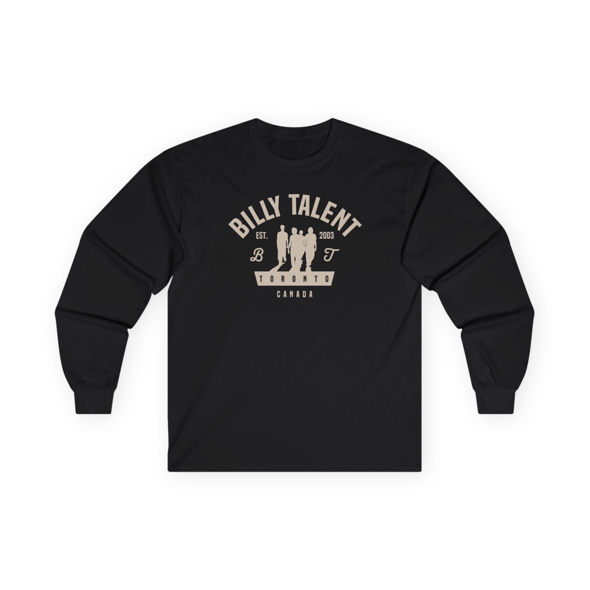 Billy Talent Band Silhouette Unisex Ultra Cotton Long Sleeve Tee