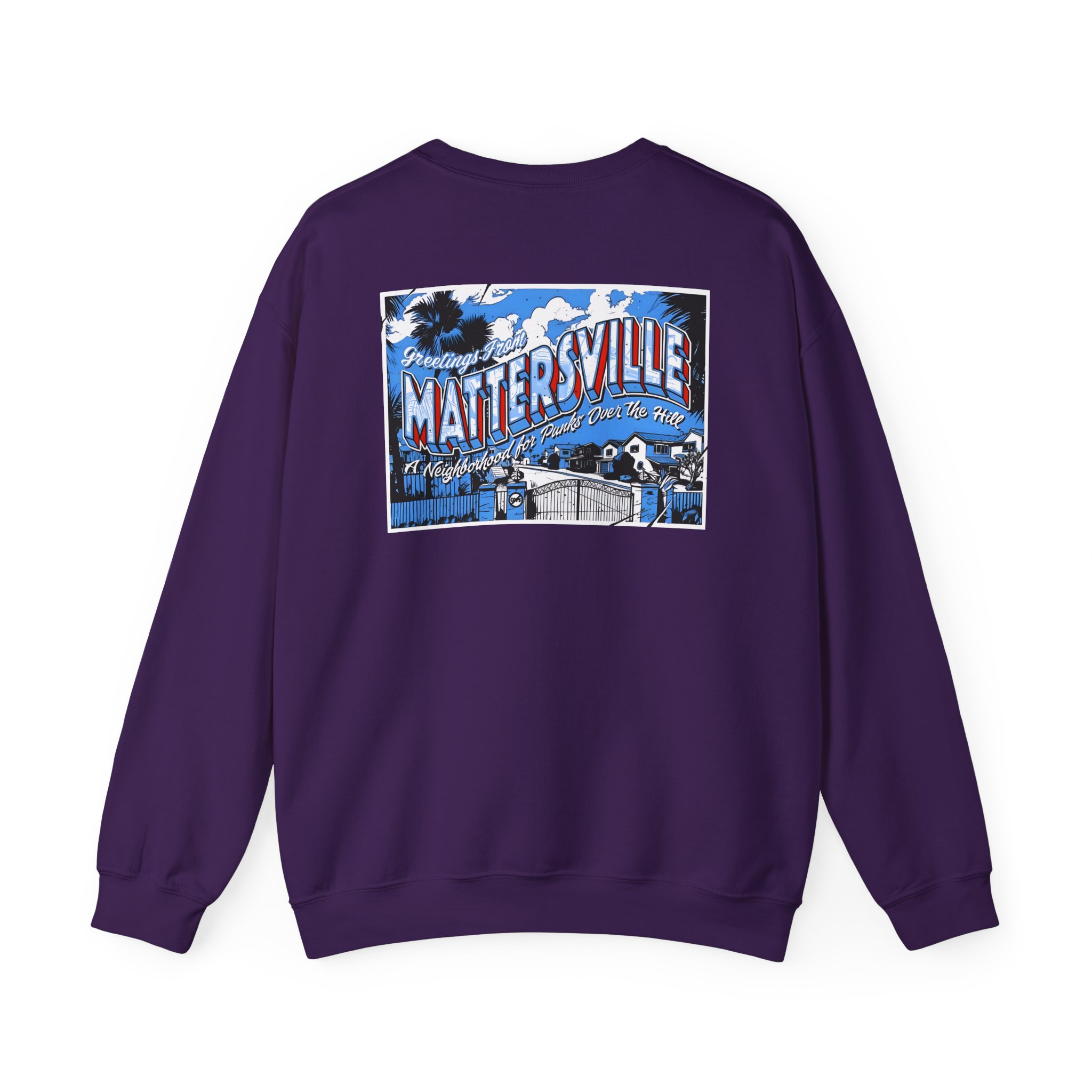 Nofx Mattersville Unisex Heavy Blendâ„¢ Crewneck Sweatshirt