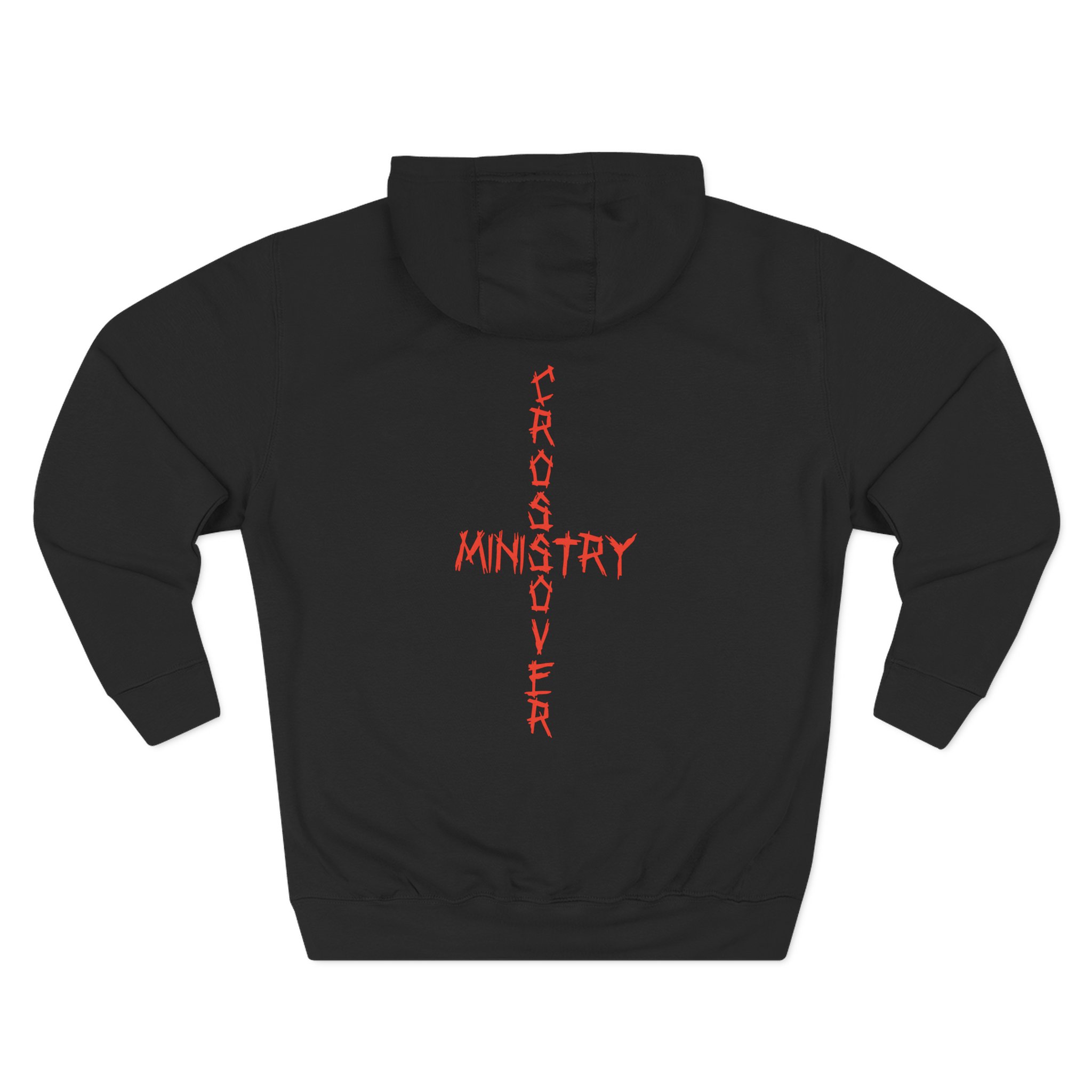 Iron Reagan Crossover Ministry Three-Panel Fleece Hoodie