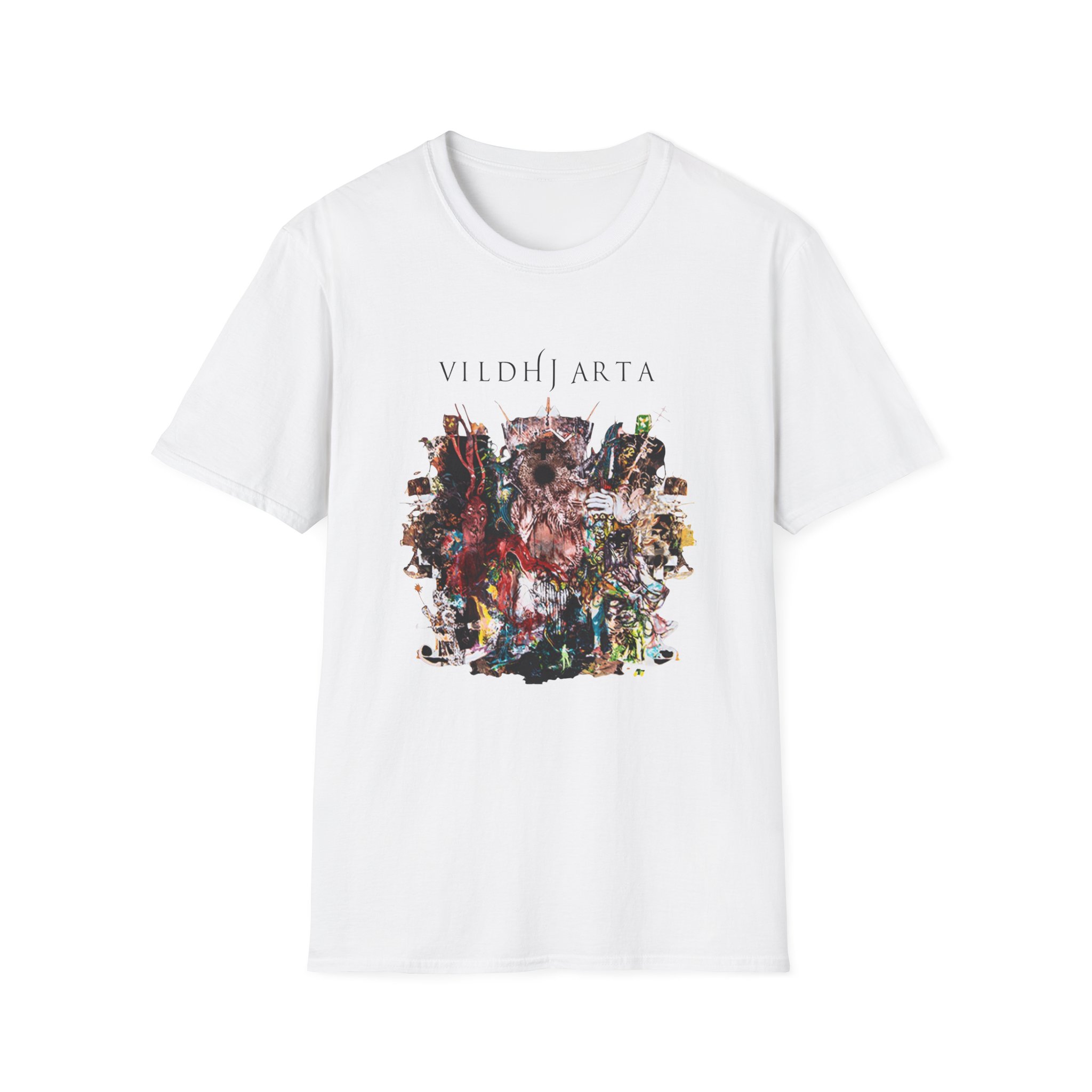 Vildhjarta Kristallfågel Unisex Softstyle T-shirt