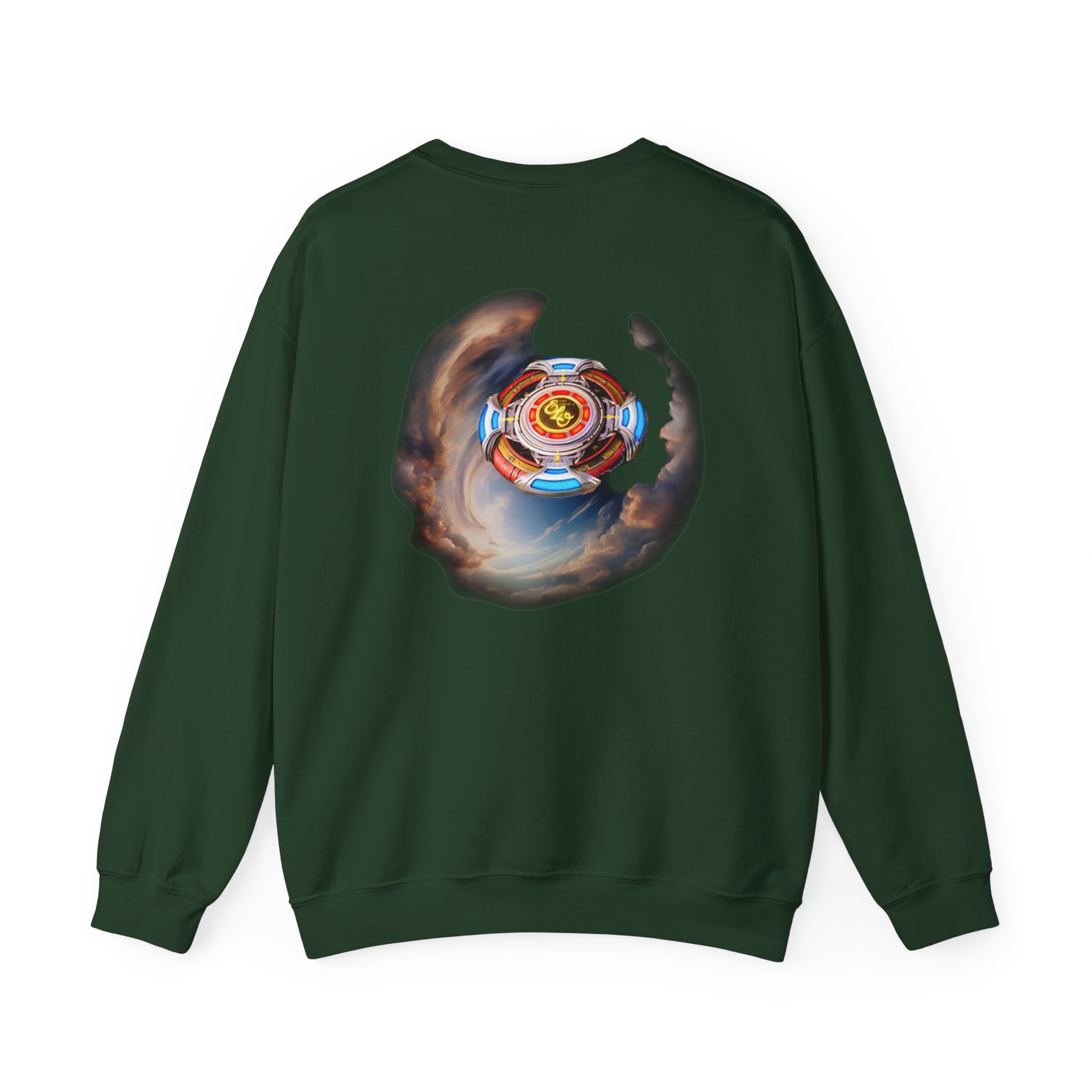 Elo Spaceship Sky Unisex Heavy Blendâ„¢ Crewneck Sweatshirt