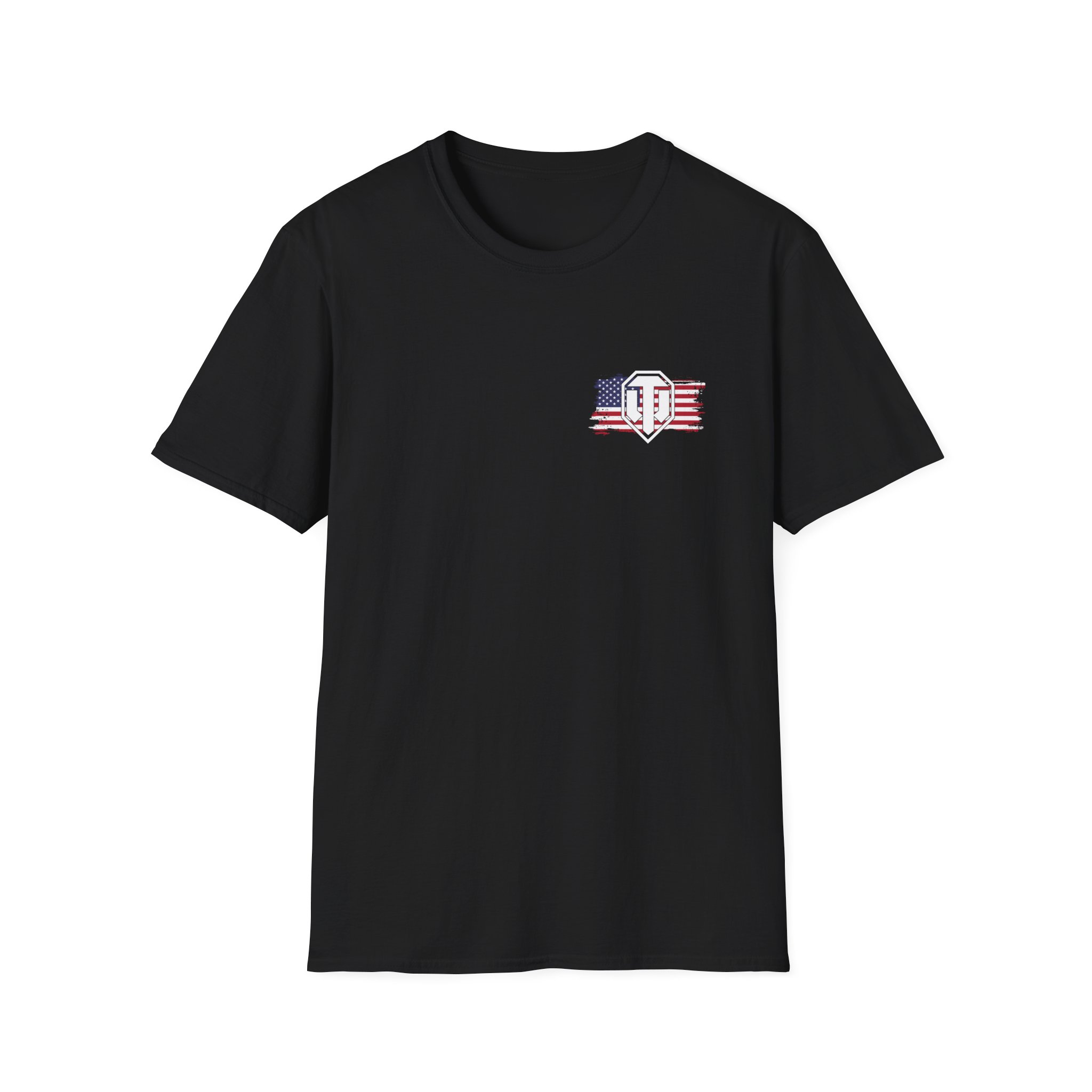 World of Tank Wot July 4th Eagle Unisex Softstyle T-Shirt