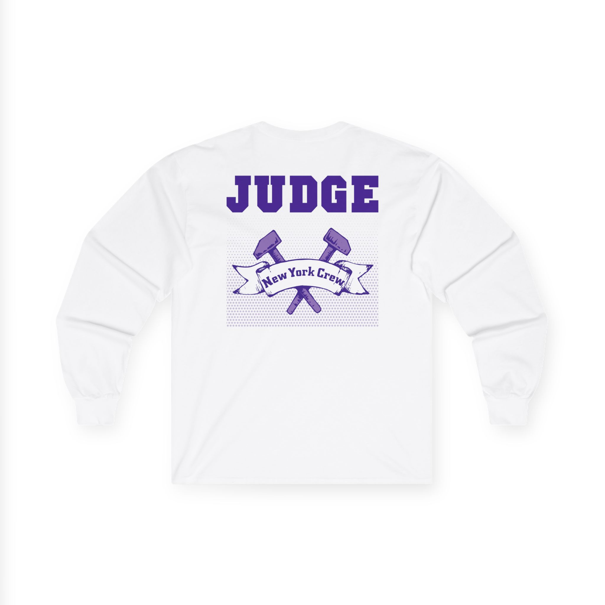Judge New York Crew Unisex Ultra Cotton Long Sleeve Tee