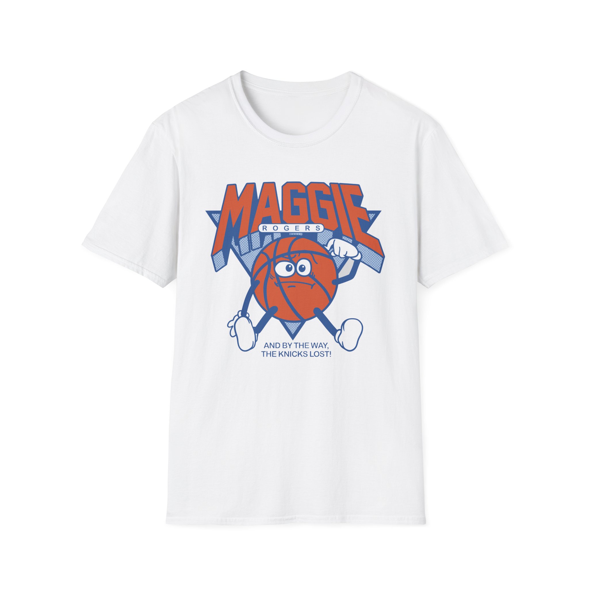 Maggie Rogers and by the Way the Knicks Lost Unisex Softstyle T-Shirt