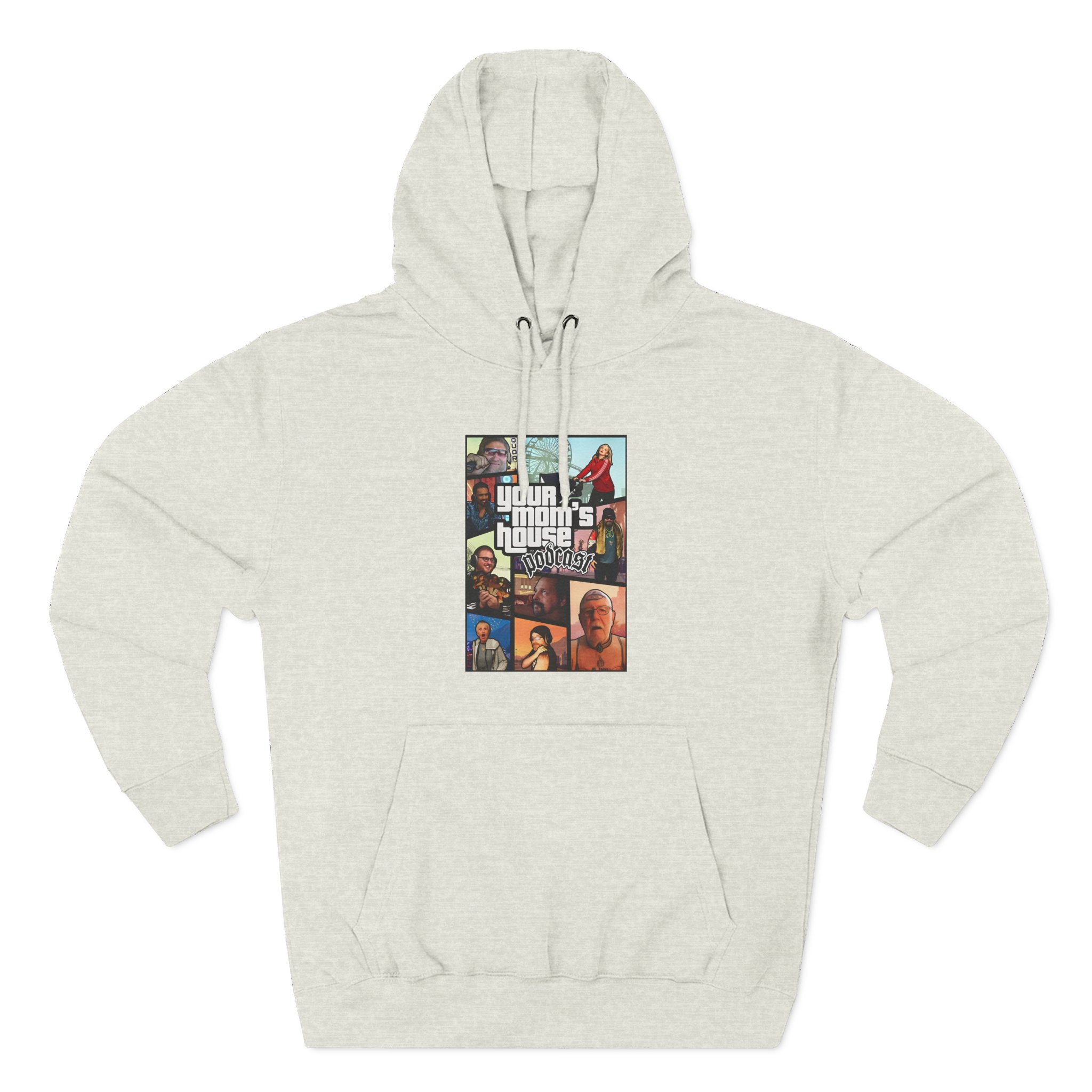 Ymh GTA Three-Panel Fleece Hoodie