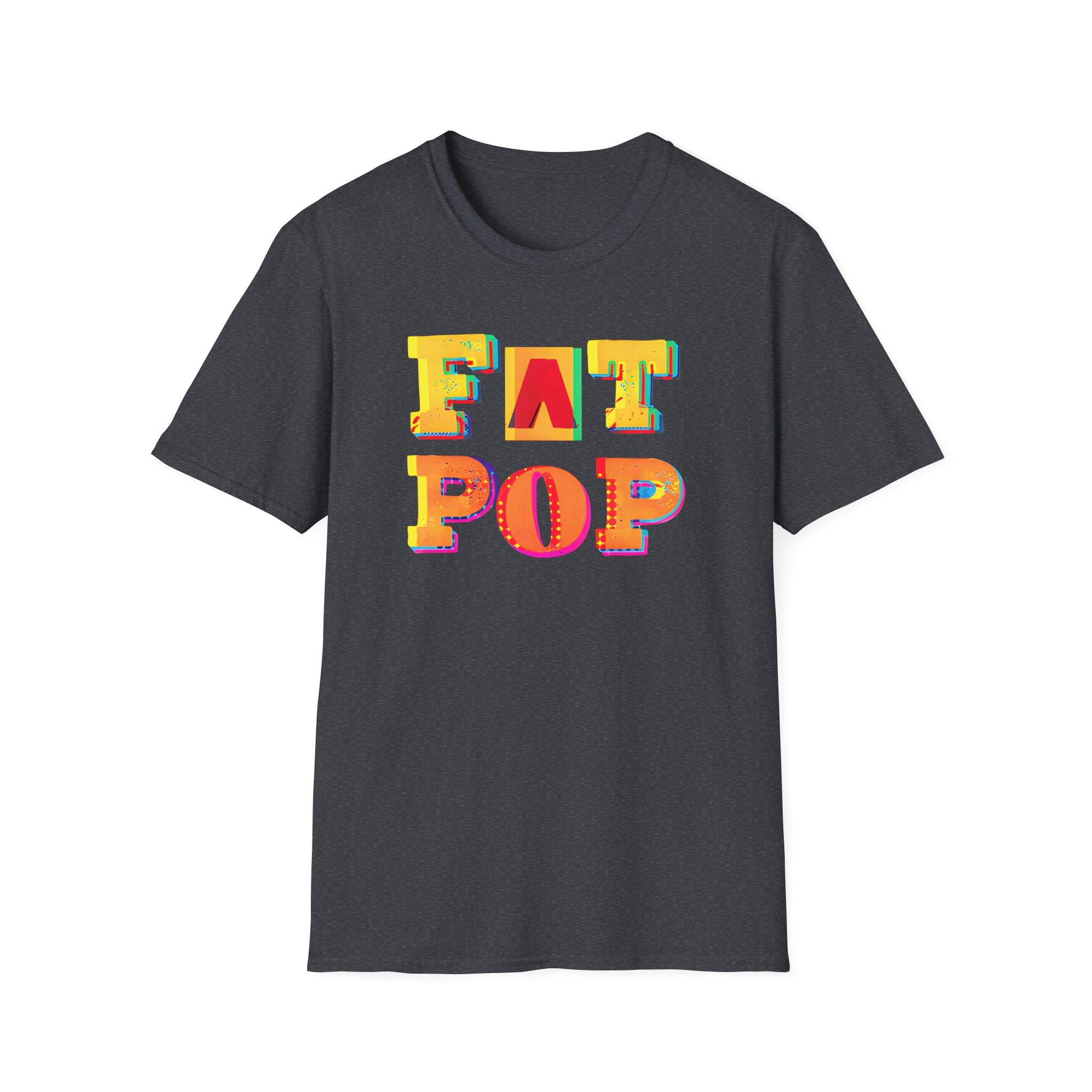 PW Fat Pop Logo Unisex Softstyle T-Shirt