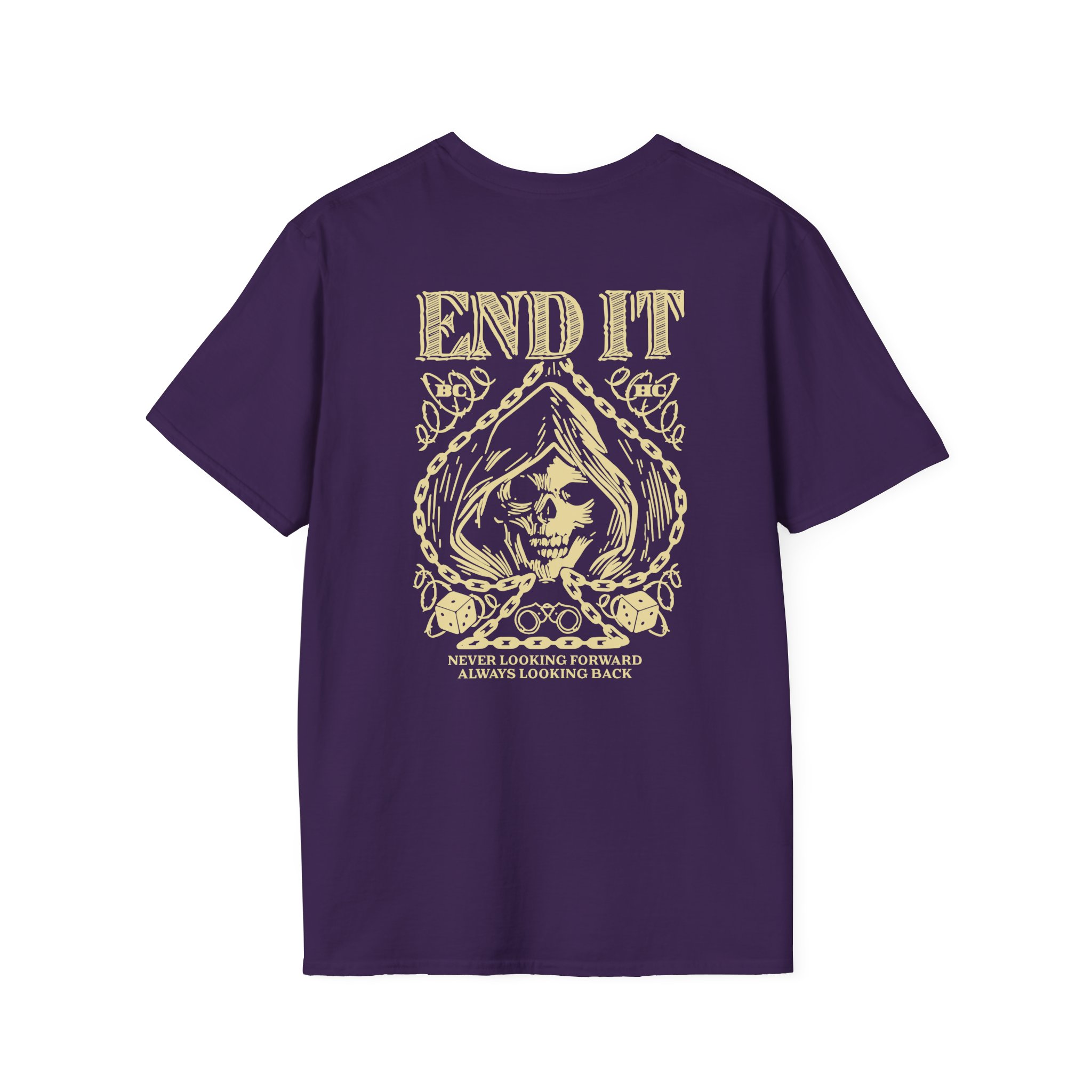 End It Spade Reaper Unisex Softstyle T-Shirt