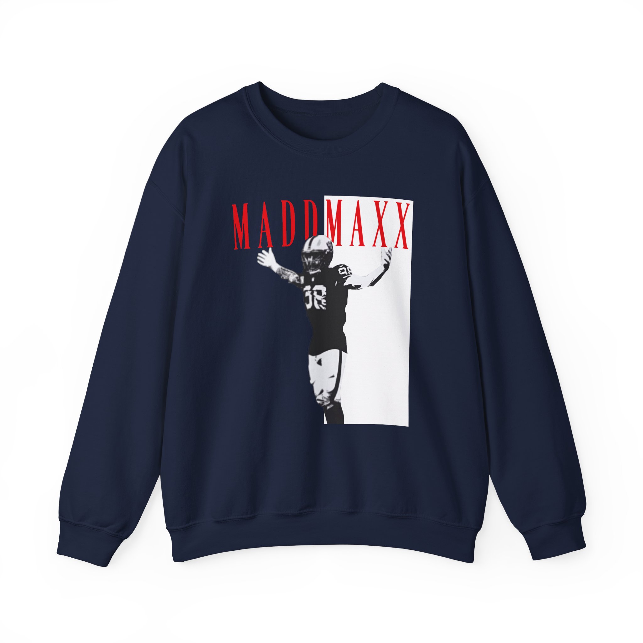 Maxx Crosby Mad Maxx Unisex Heavy Blendâ„¢ Crewneck Sweatshirt
