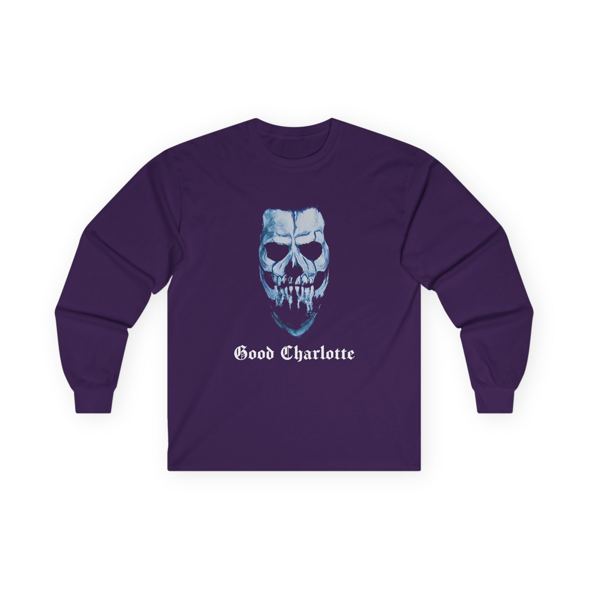 Good Charlotte Glow Skull Unisex Ultra Cotton Long Sleeve Tee