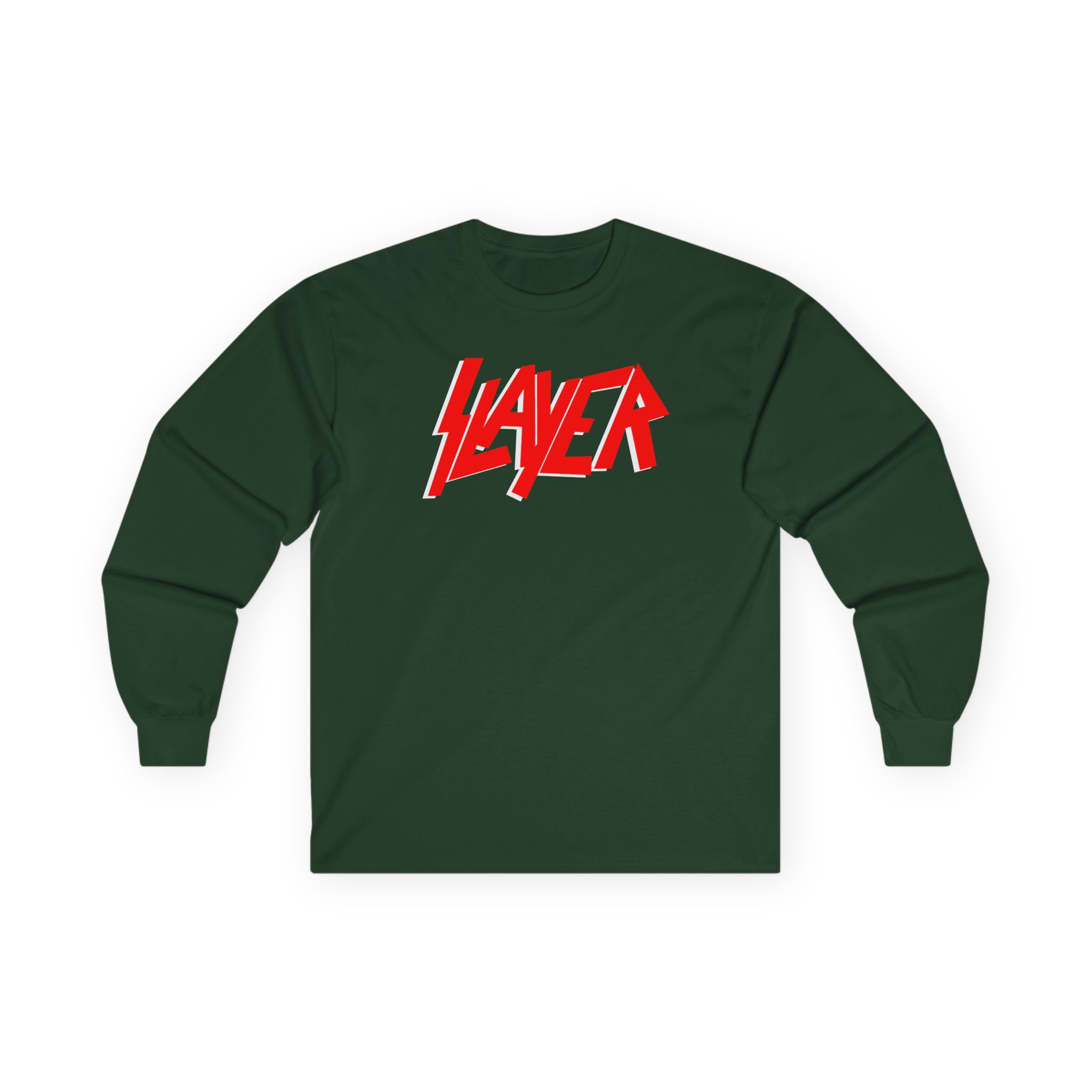 Slayer Logo Unisex Ultra Cotton Long Sleeve Tee